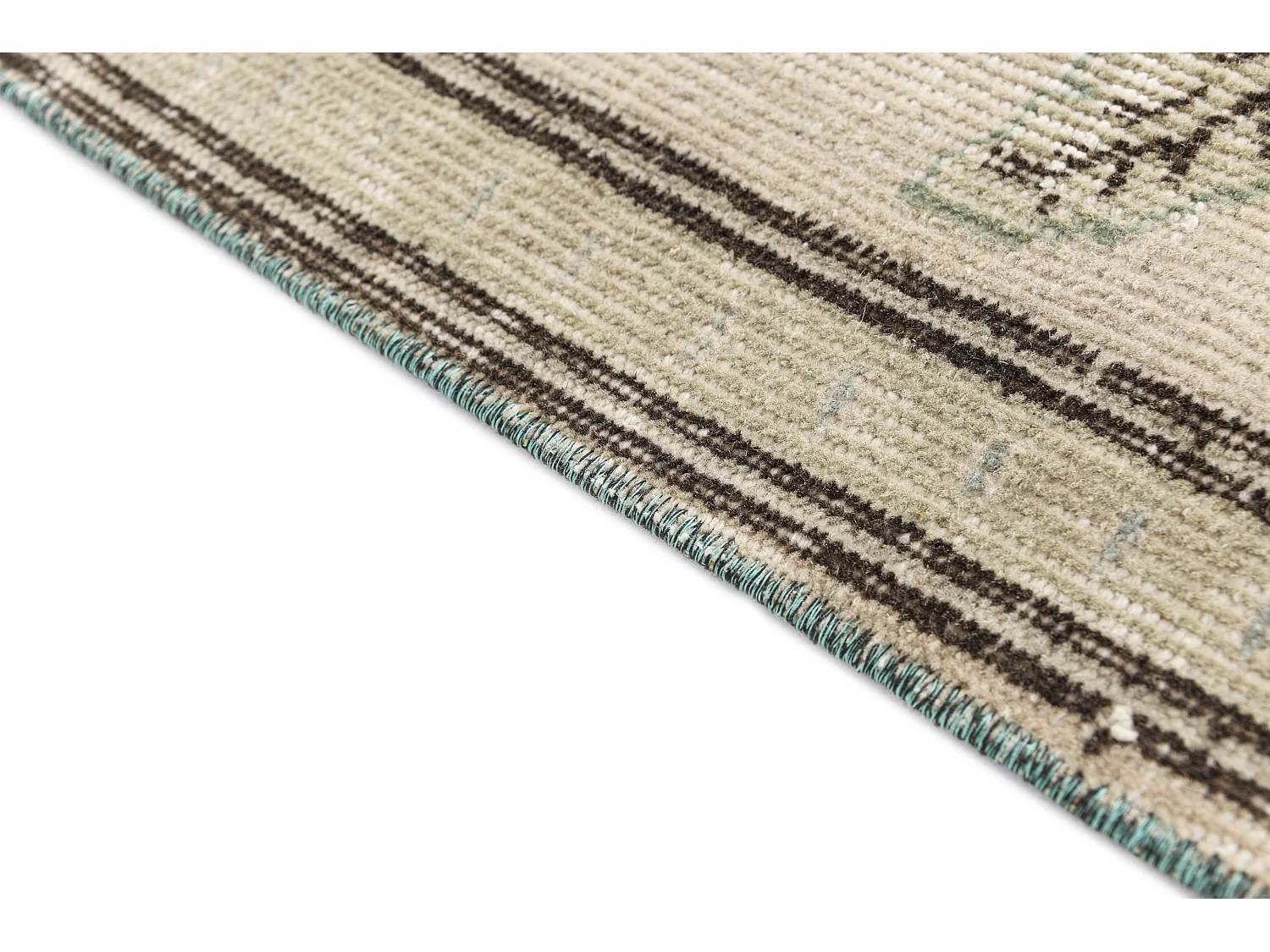 Tapis de laine 160x239 brun Ultra Vintage