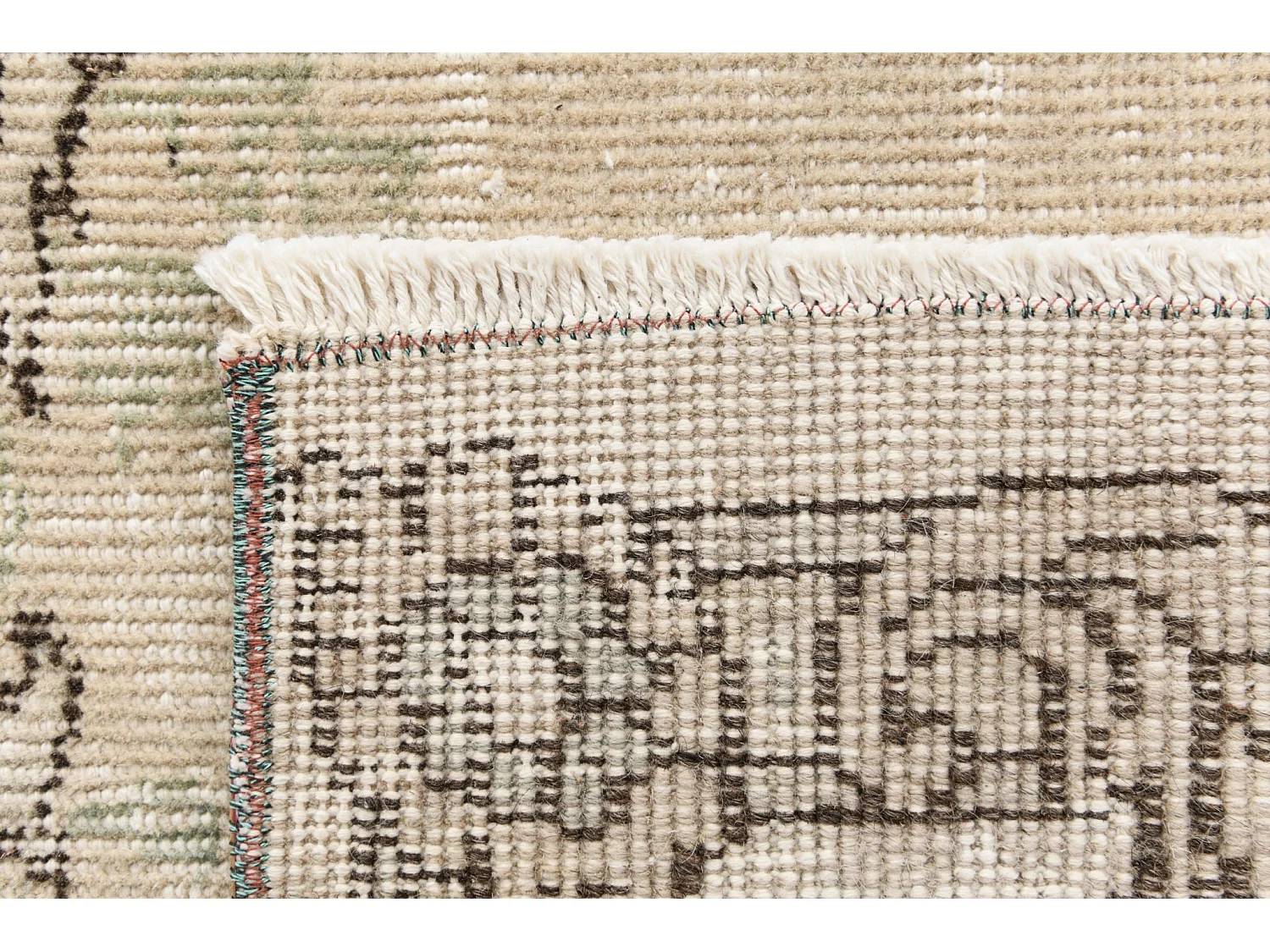 Tapis de laine 160x239 brun Ultra Vintage