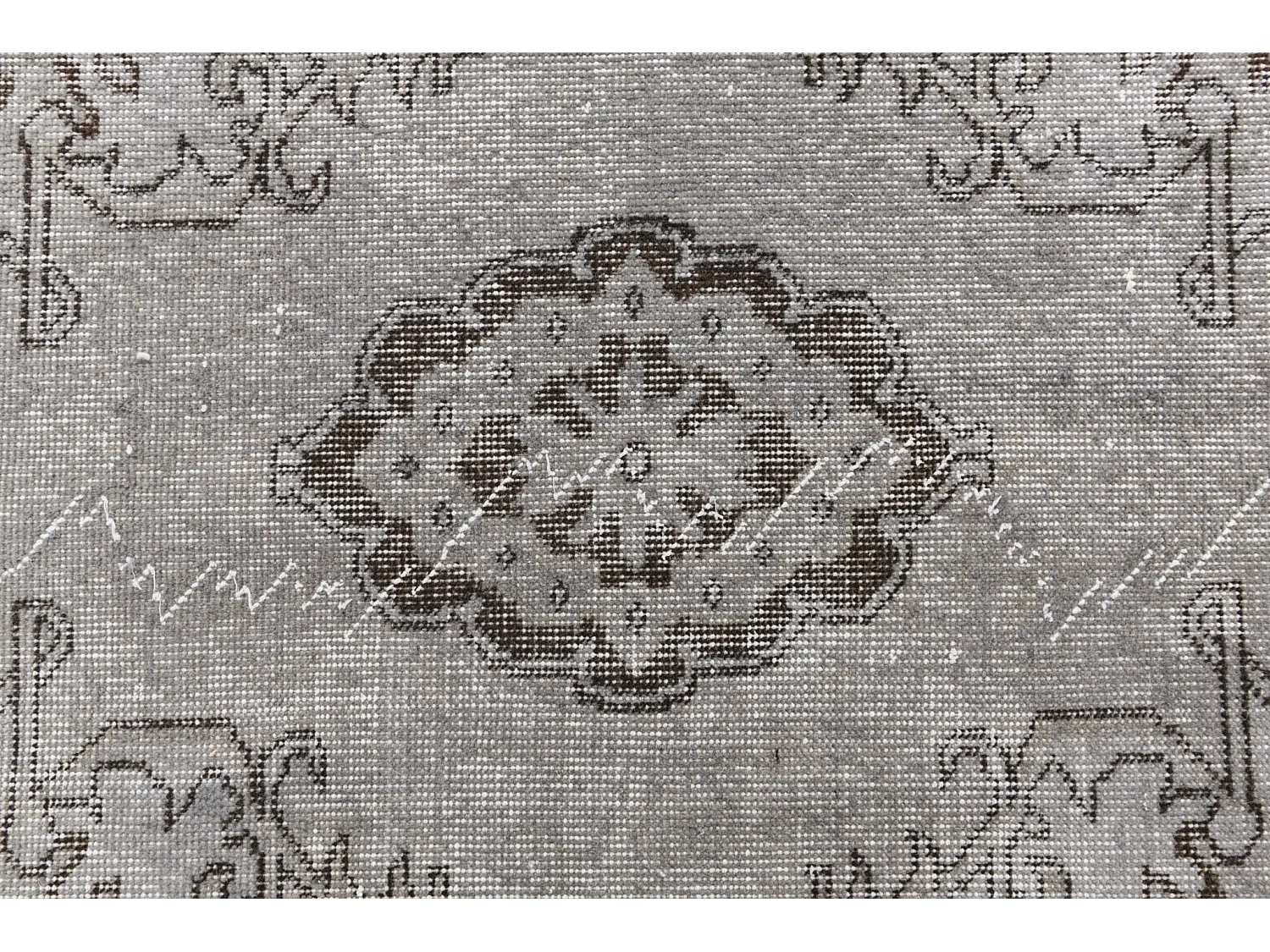 Tapis de laine 163x282 gris Ultra Vintage