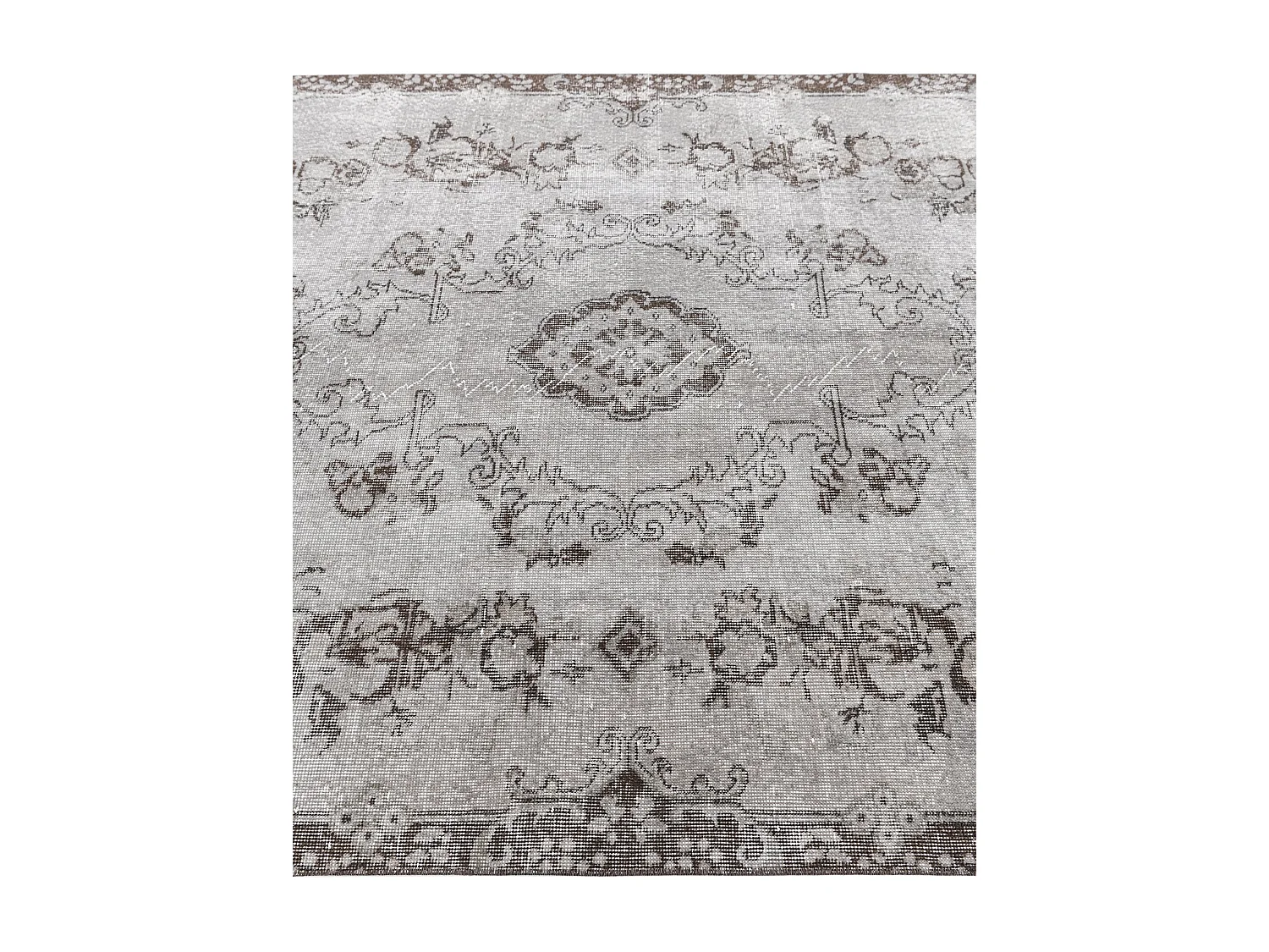 Tapis de laine 163x282 gris Ultra Vintage
