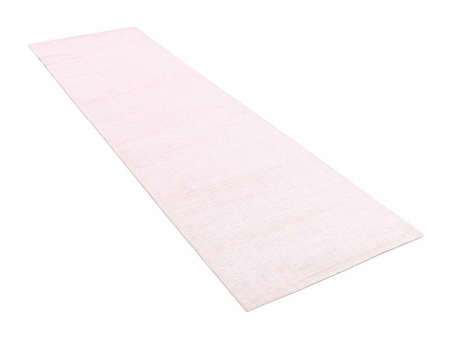 Läufer-Wollteppich 79x297 Rosa Darya