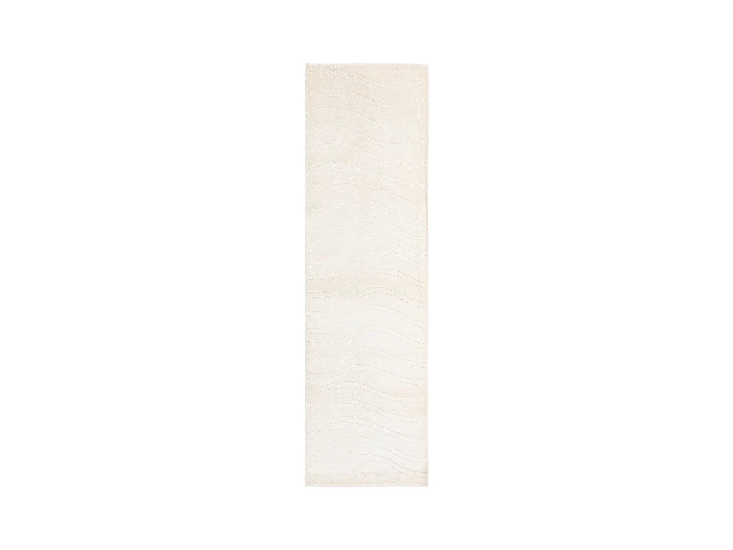 Tapis de couloir en laine 84x297 beige Darya