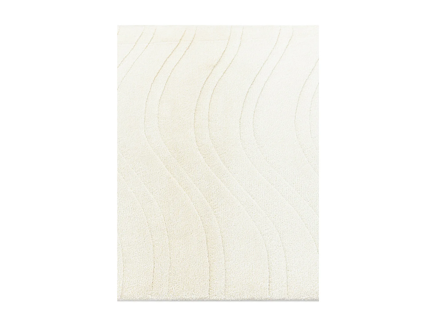 Tapis de couloir en laine 84x297 beige Darya