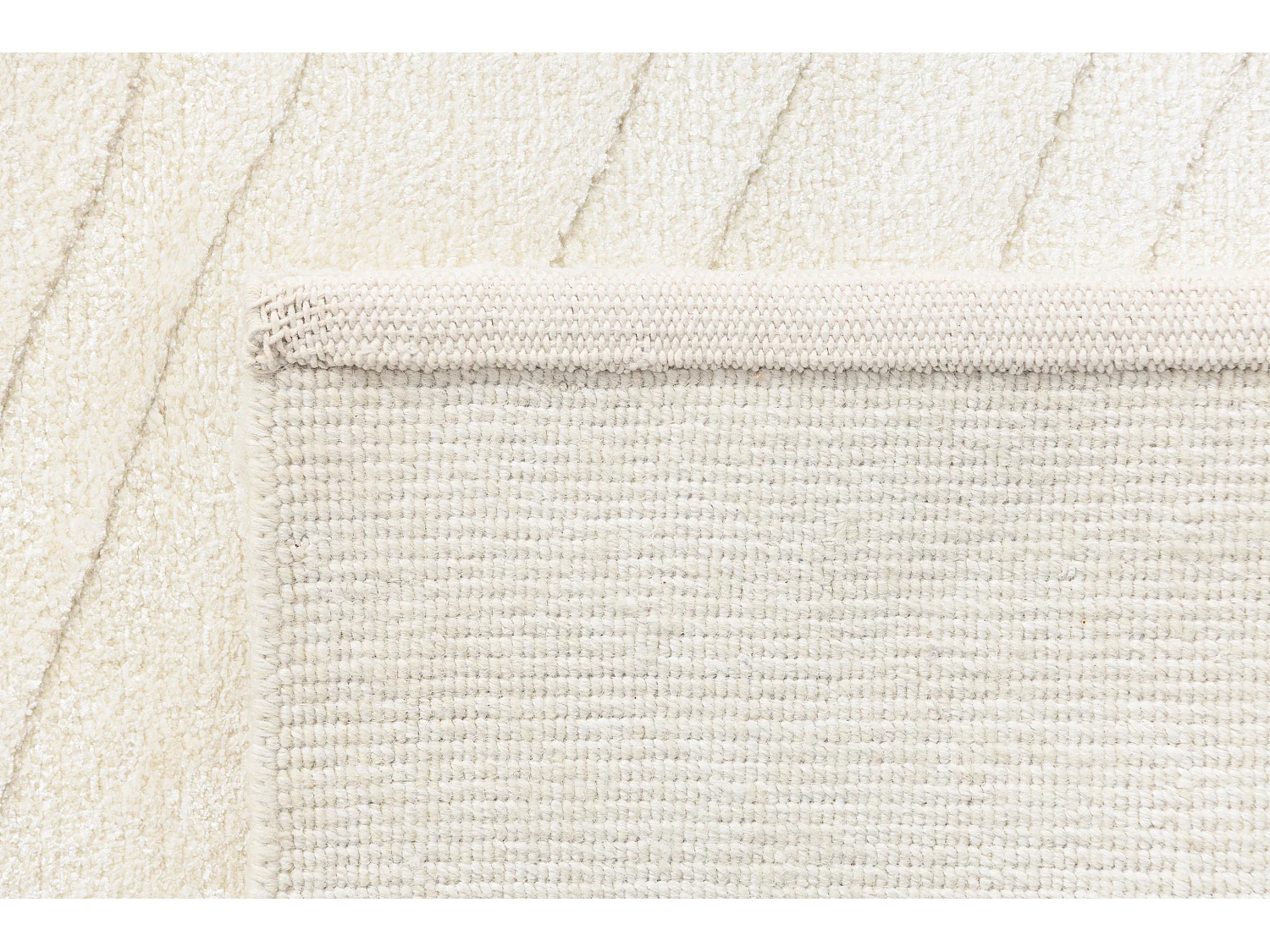 Tapis de couloir en laine 84x297 beige Darya