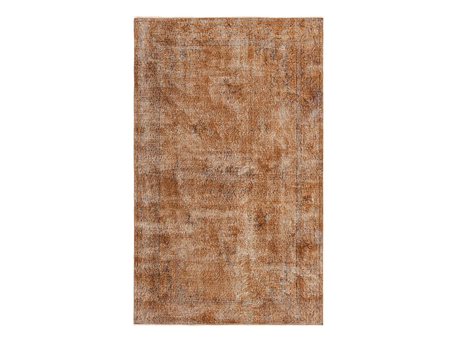 Tapis de laine 152x254 brun Ultra Vintage