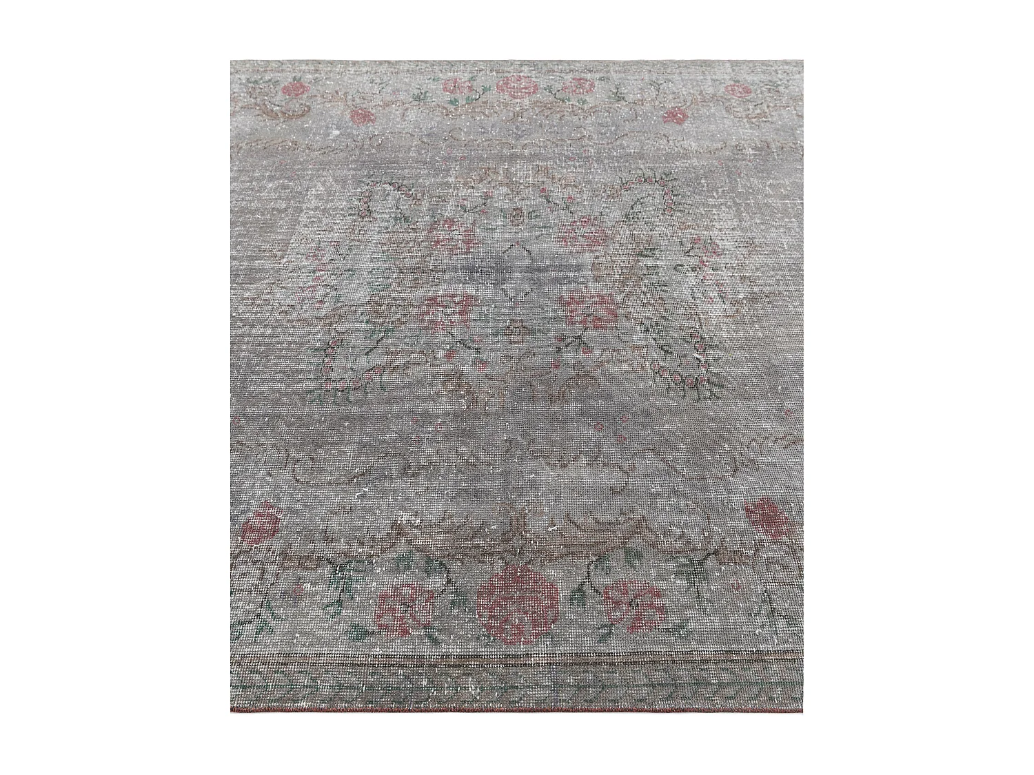 Tapis de laine 185x307 gris Ultra Vintage
