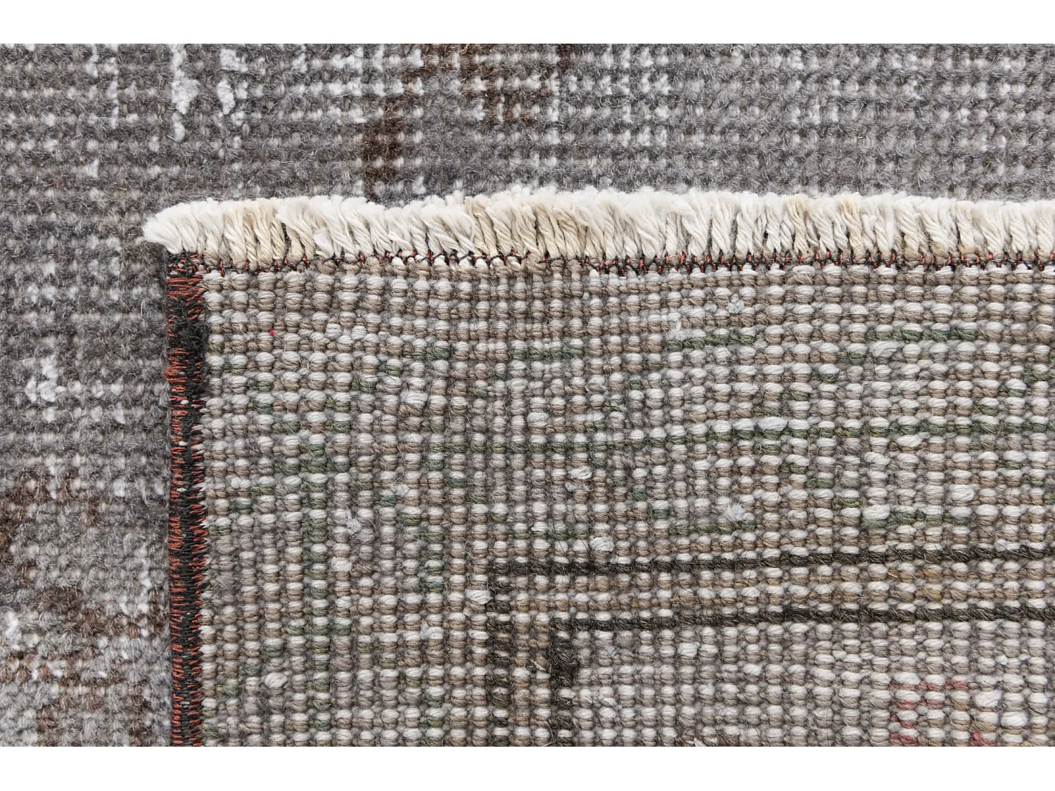 Tapis de laine 185x307 gris Ultra Vintage