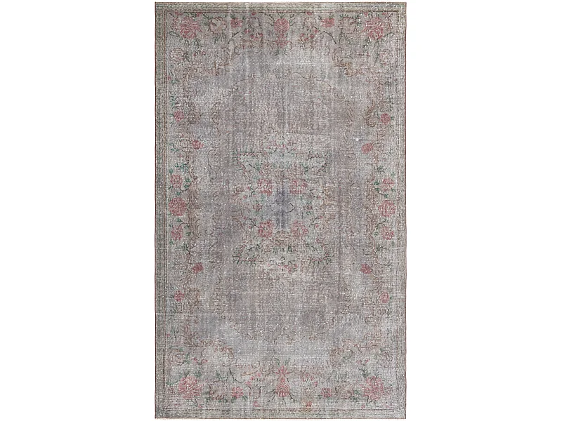 Tapis de laine 185x307 gris Ultra Vintage