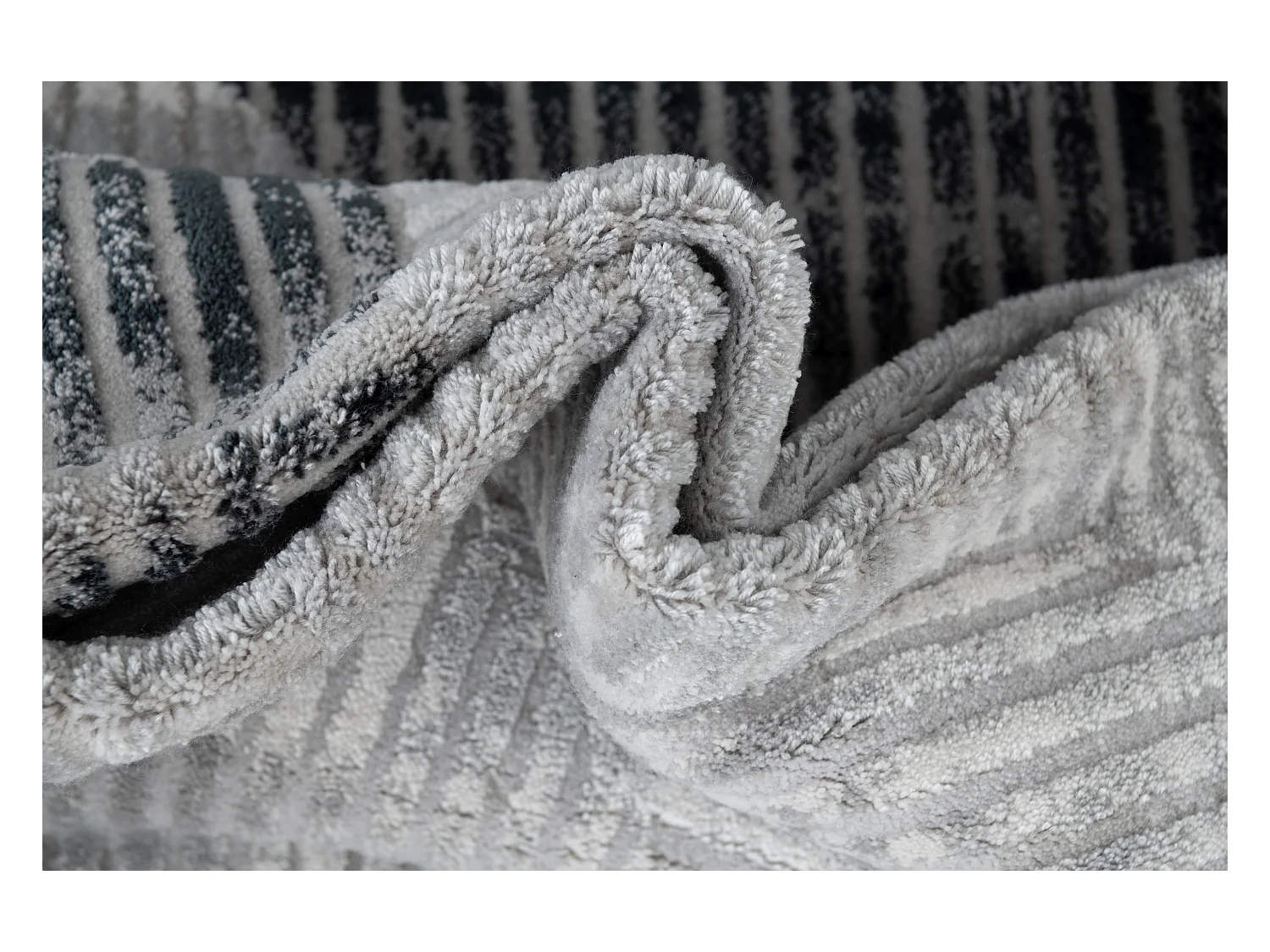 Tapijt 245x160 Lichtgrijs Davos Grecian