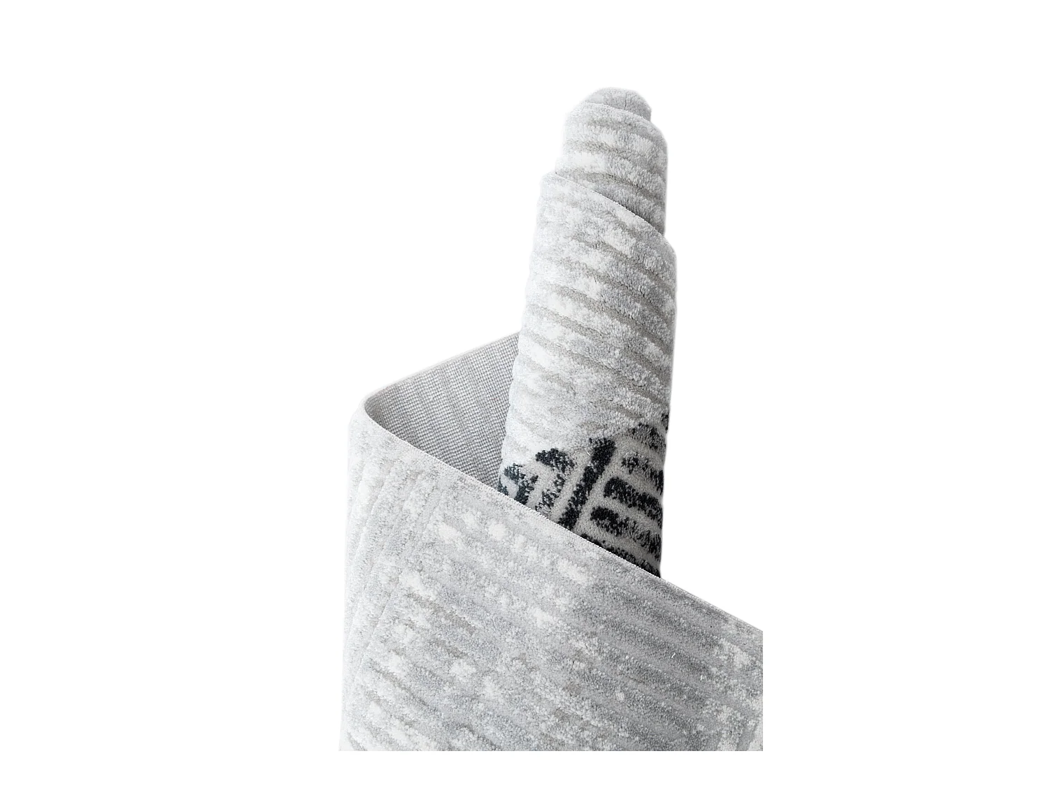 Tapijt 245x160 Lichtgrijs Davos Grecian