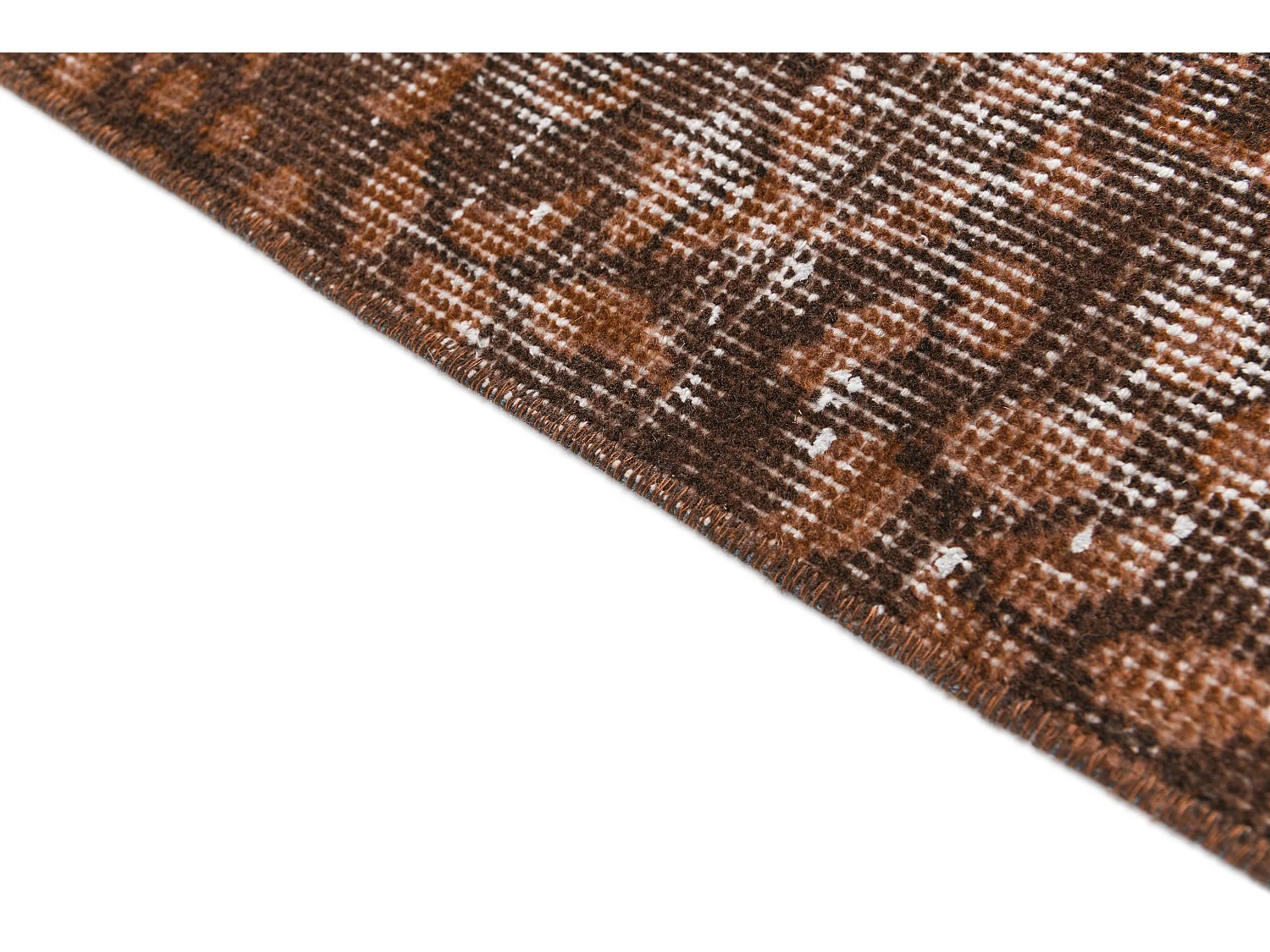 Wollteppich 175x249 Braun Ultra Vintage