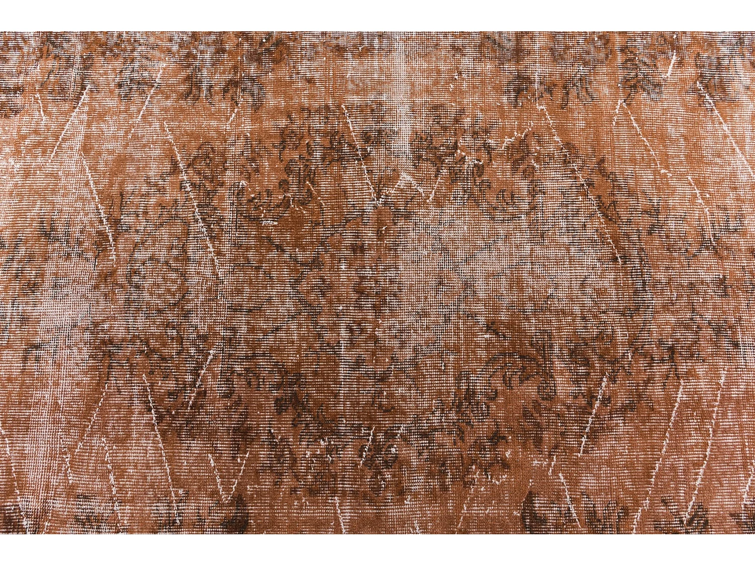 Tapis de laine 175x249 brun Ultra Vintage