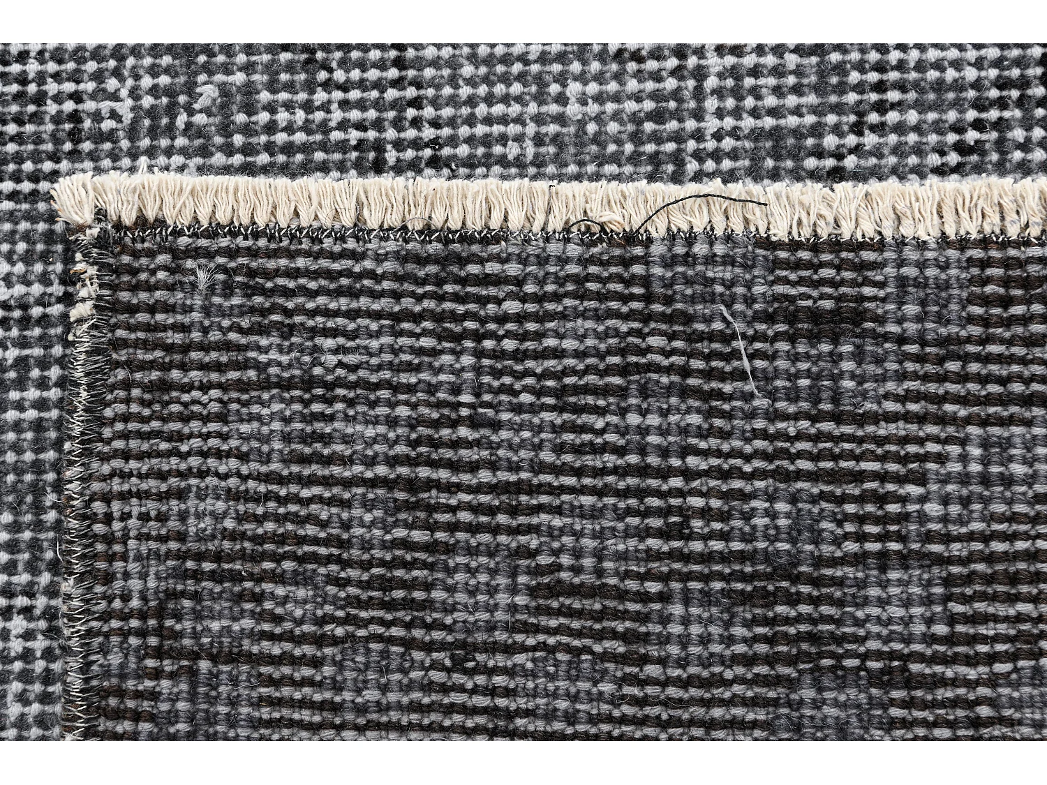 Tapis de laine 175x290 gris Ultra Vintage