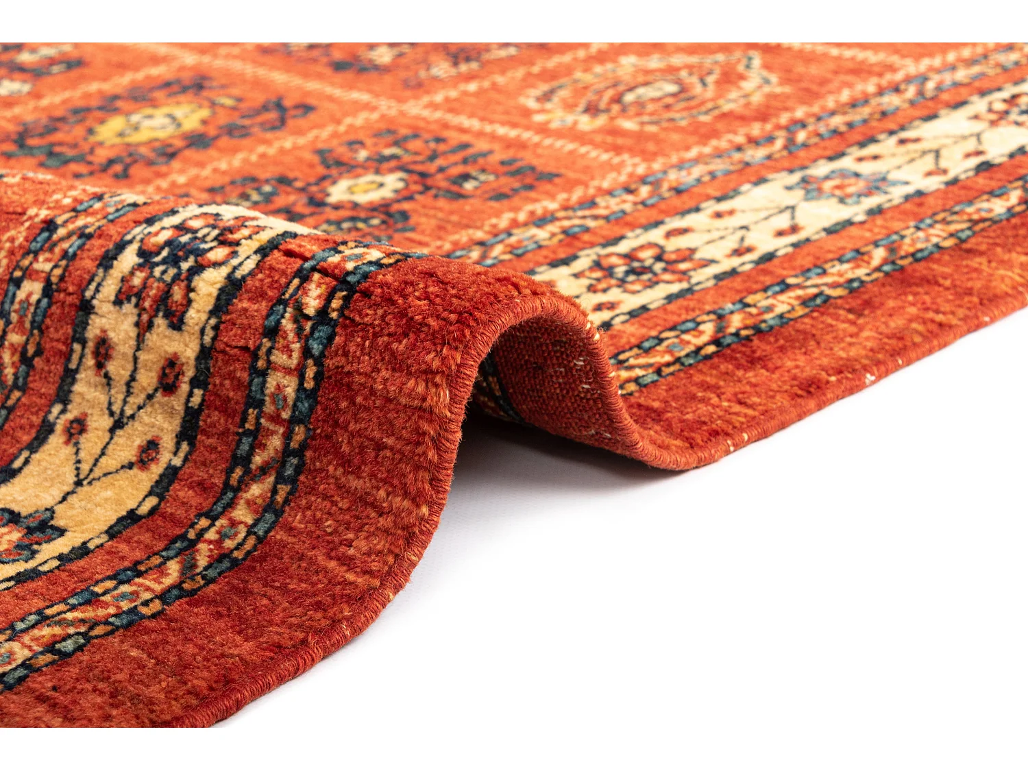 Tapis de laine 113x154 rouge Kashkuli