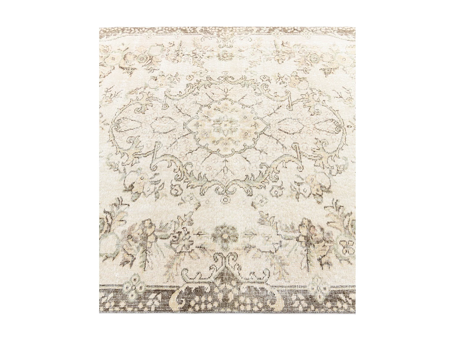 Tappeto in lana 163x269 beige Ultra Vintage