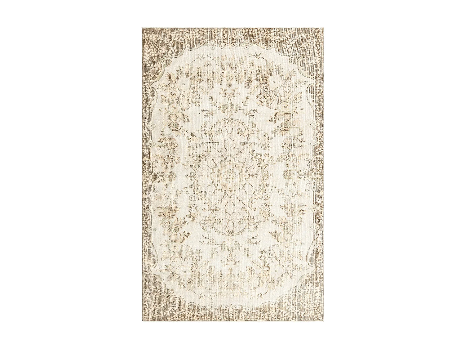 Tapis de laine 163x269 beige Ultra Vintage