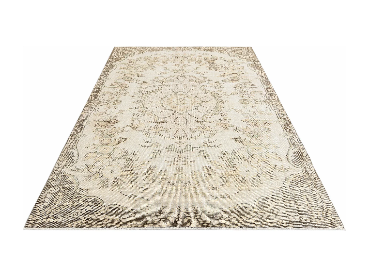 Tapis de laine 163x269 beige Ultra Vintage