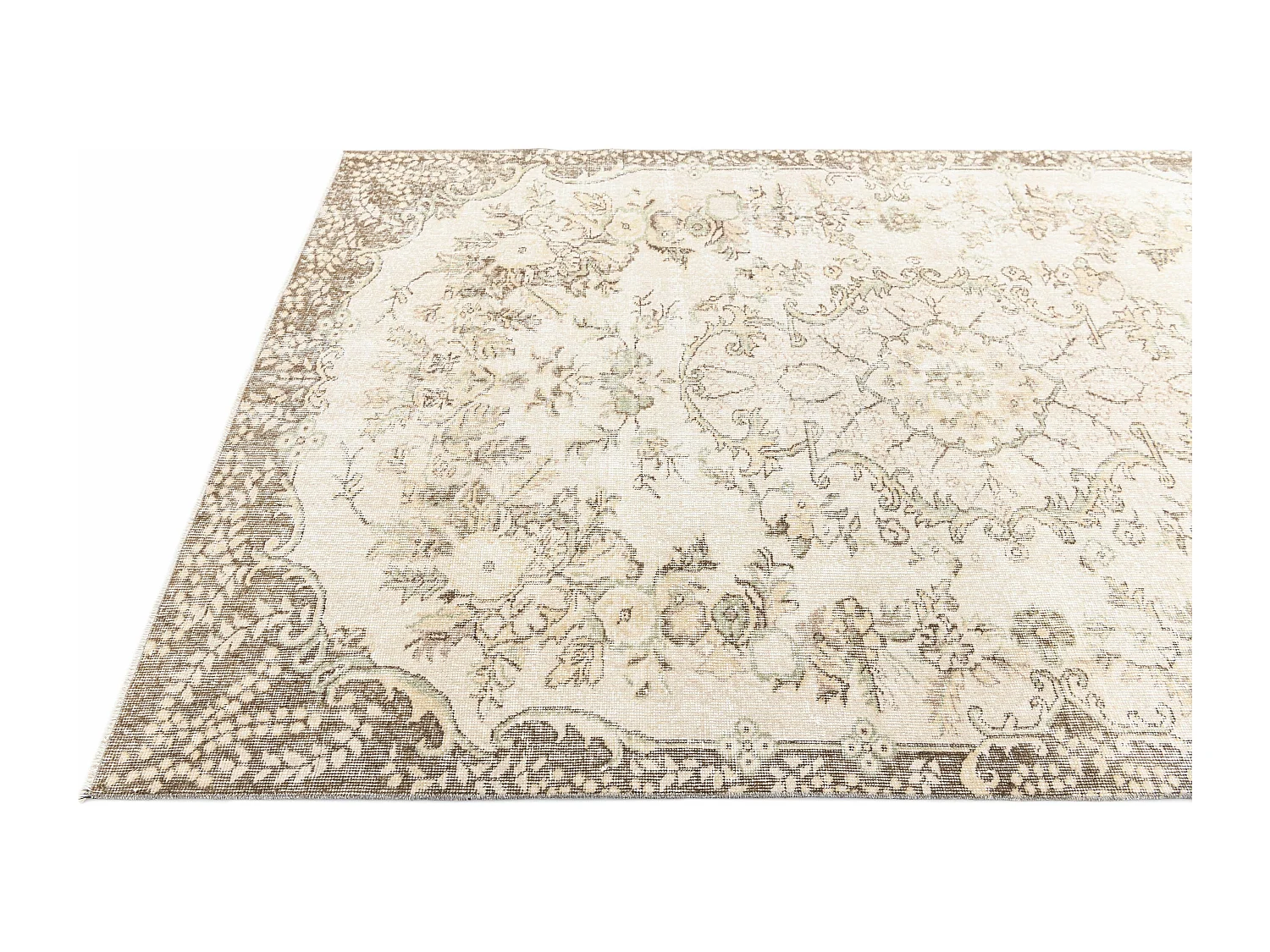 Tapis de laine 163x269 beige Ultra Vintage