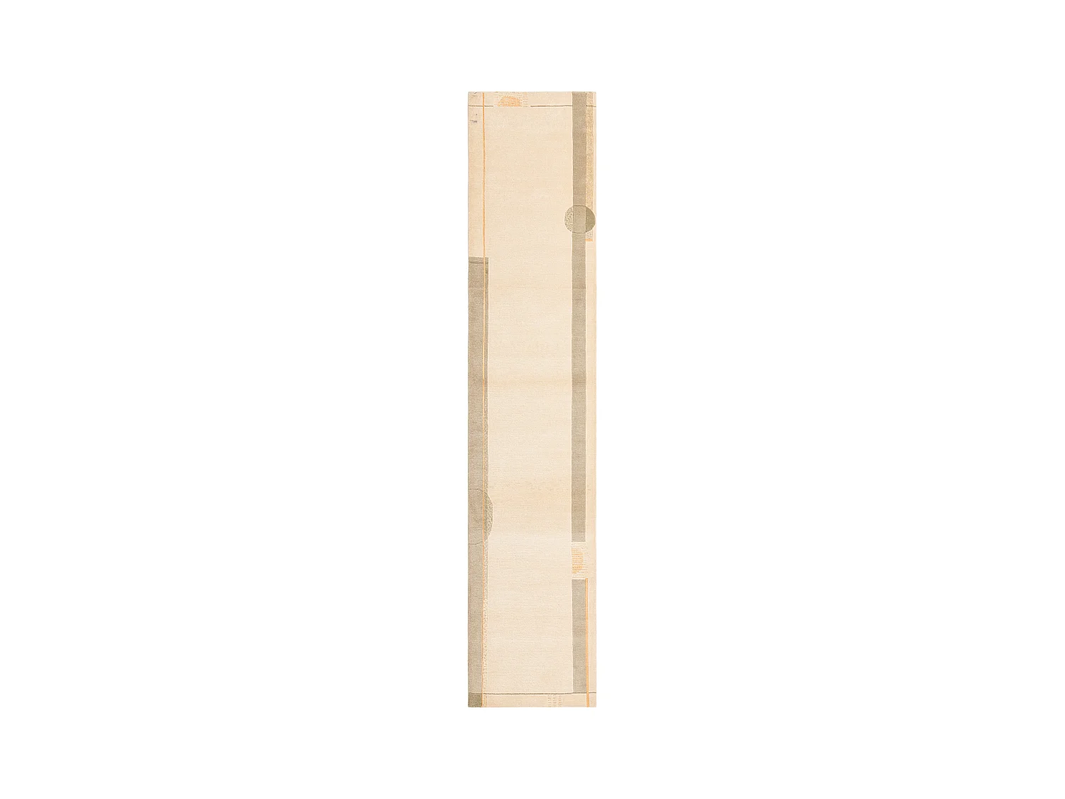Tapis de couloir en laine 84x396 brun Darya