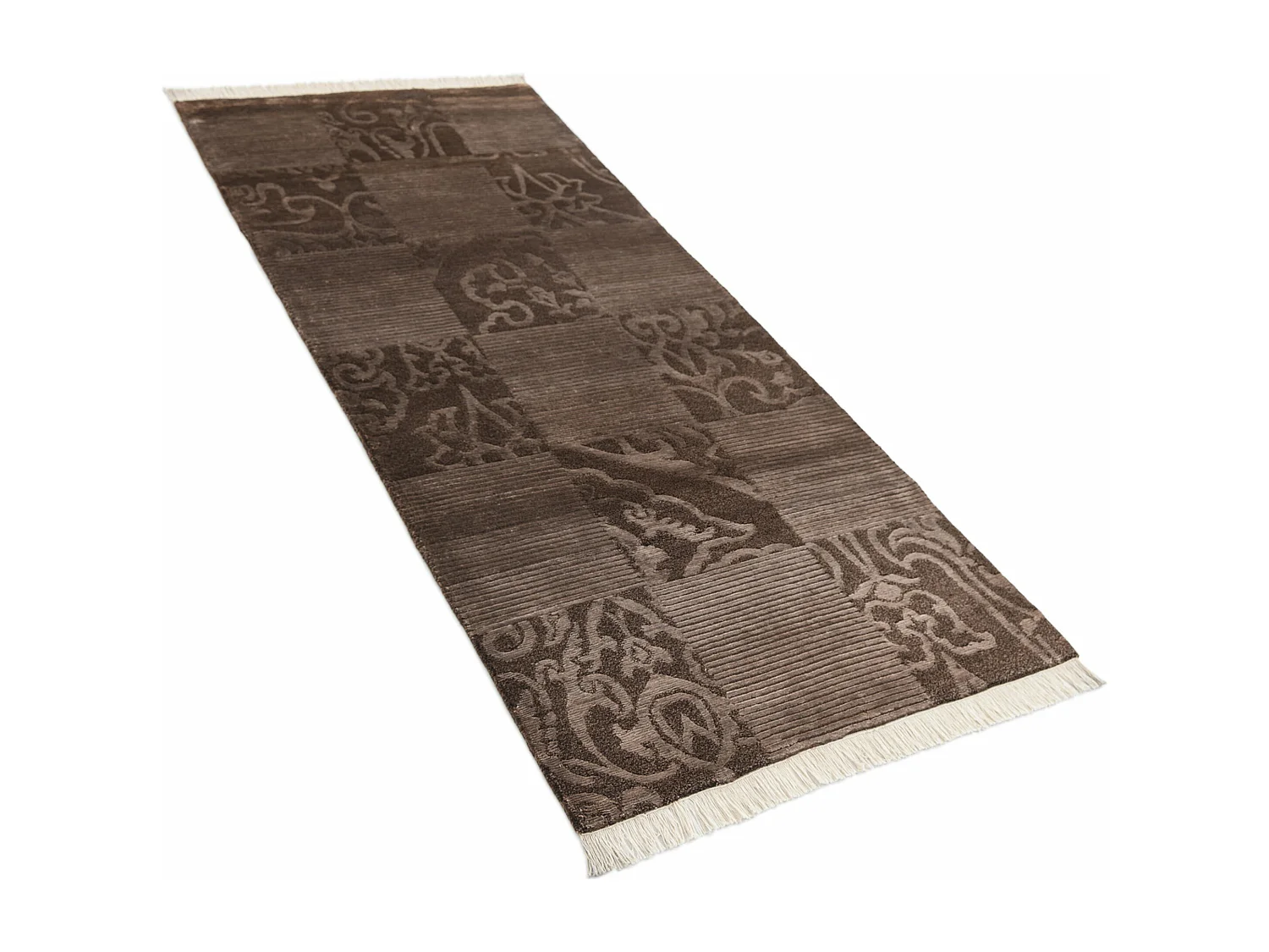 Loper-Woltapijt 203x84 Bruin Darya