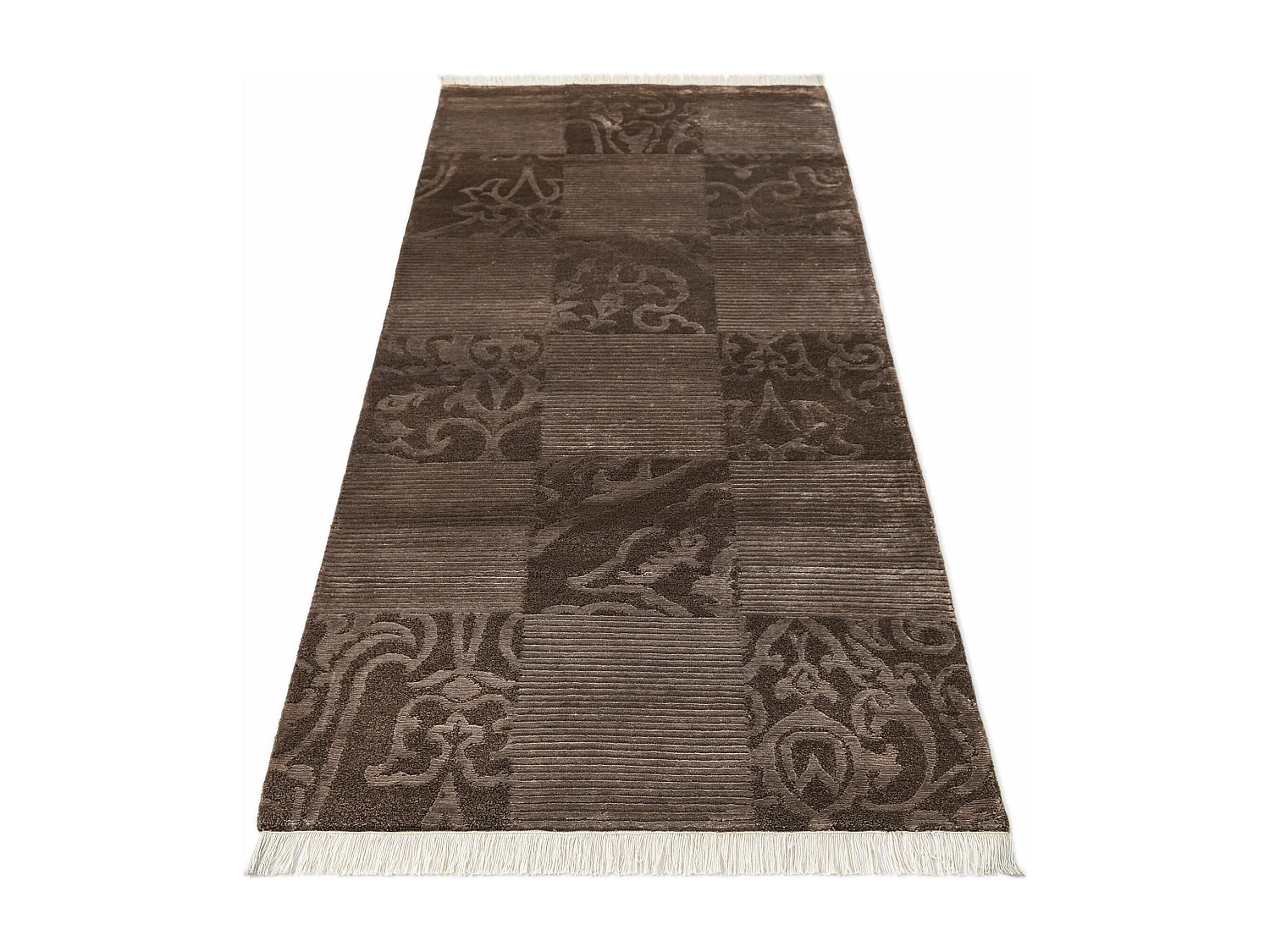 Loper-Woltapijt 203x84 Bruin Darya