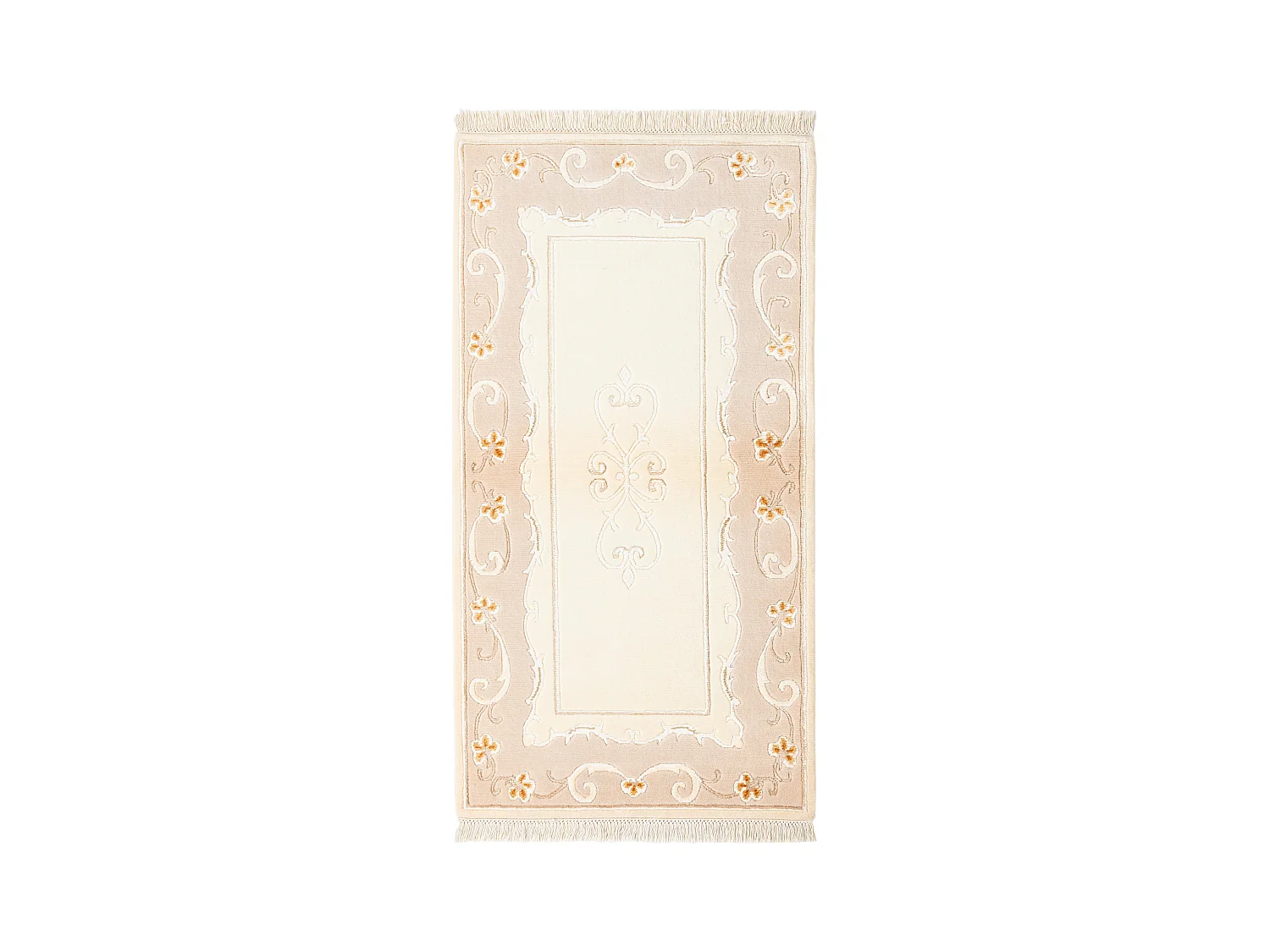 Tapis de laine 81x152 beige Darya