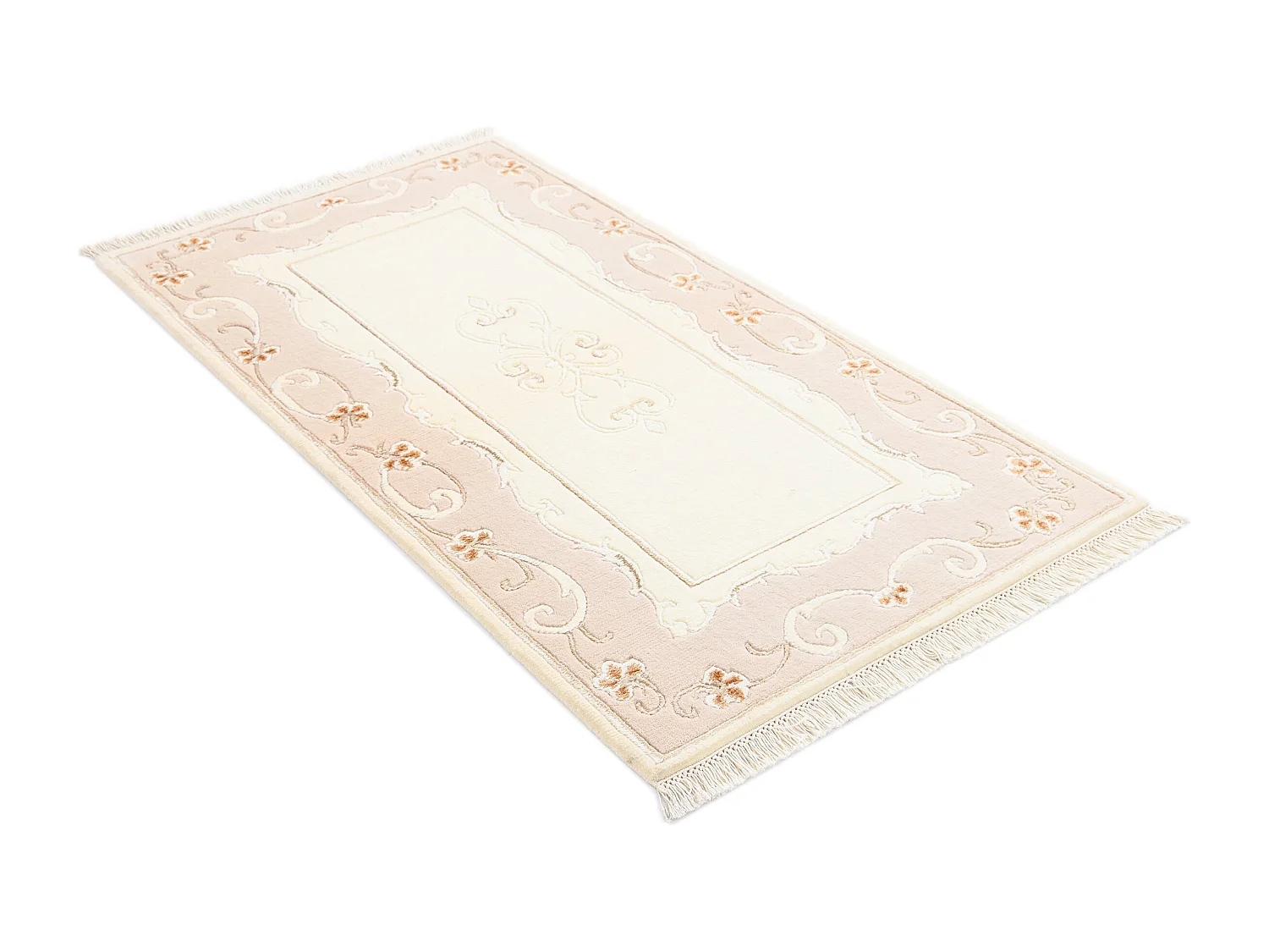 Tapis de laine 81x152 beige Darya