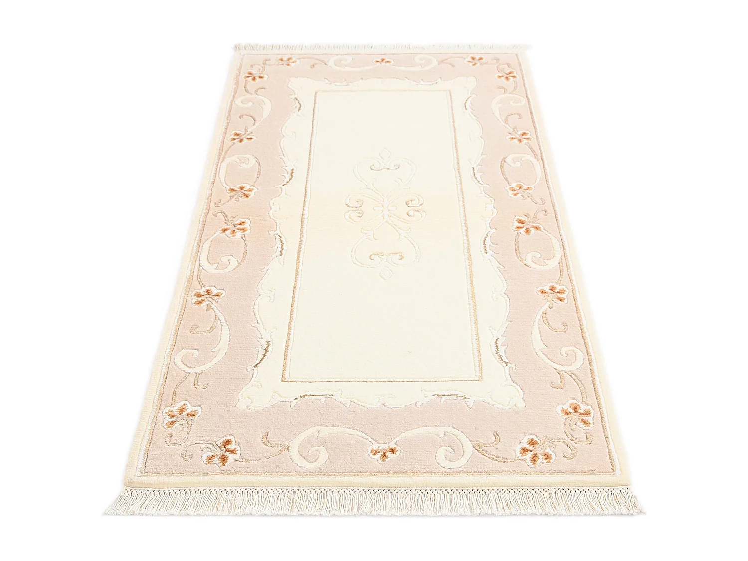 Tapis de laine 81x152 beige Darya