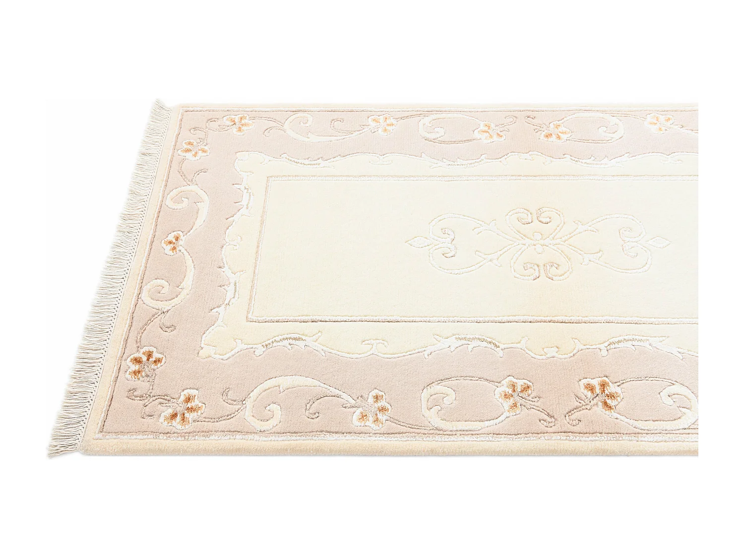 Tapis de laine 81x152 beige Darya
