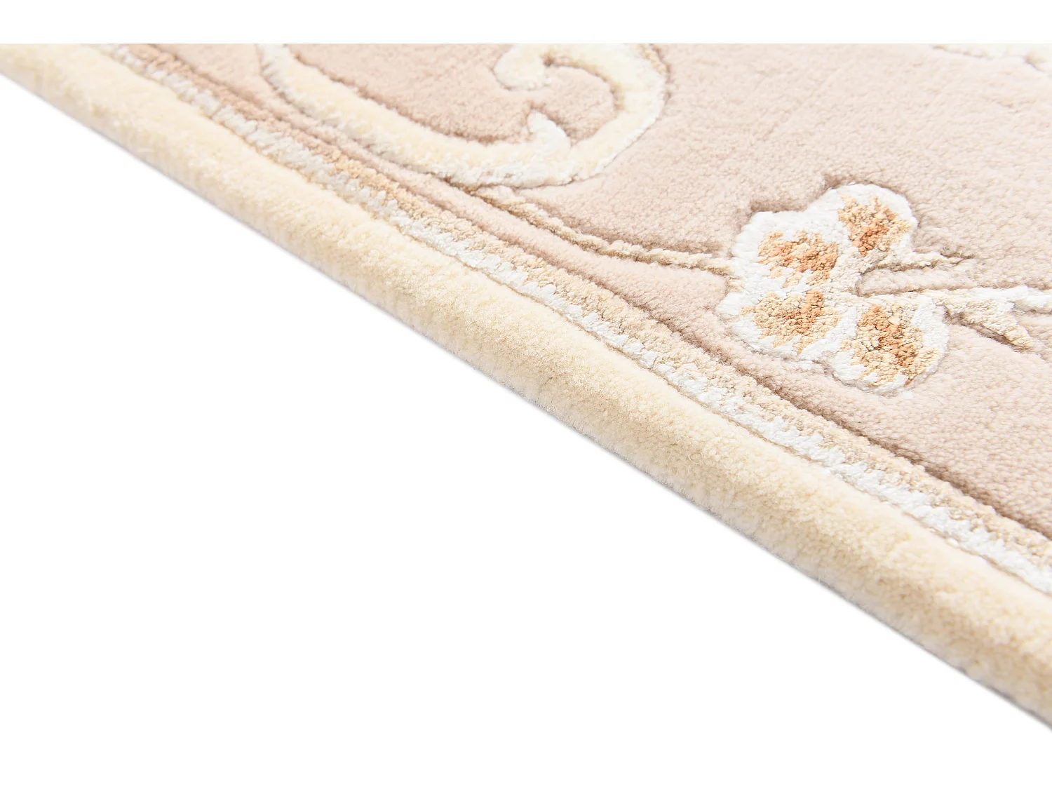 Tapis de laine 81x152 beige Darya