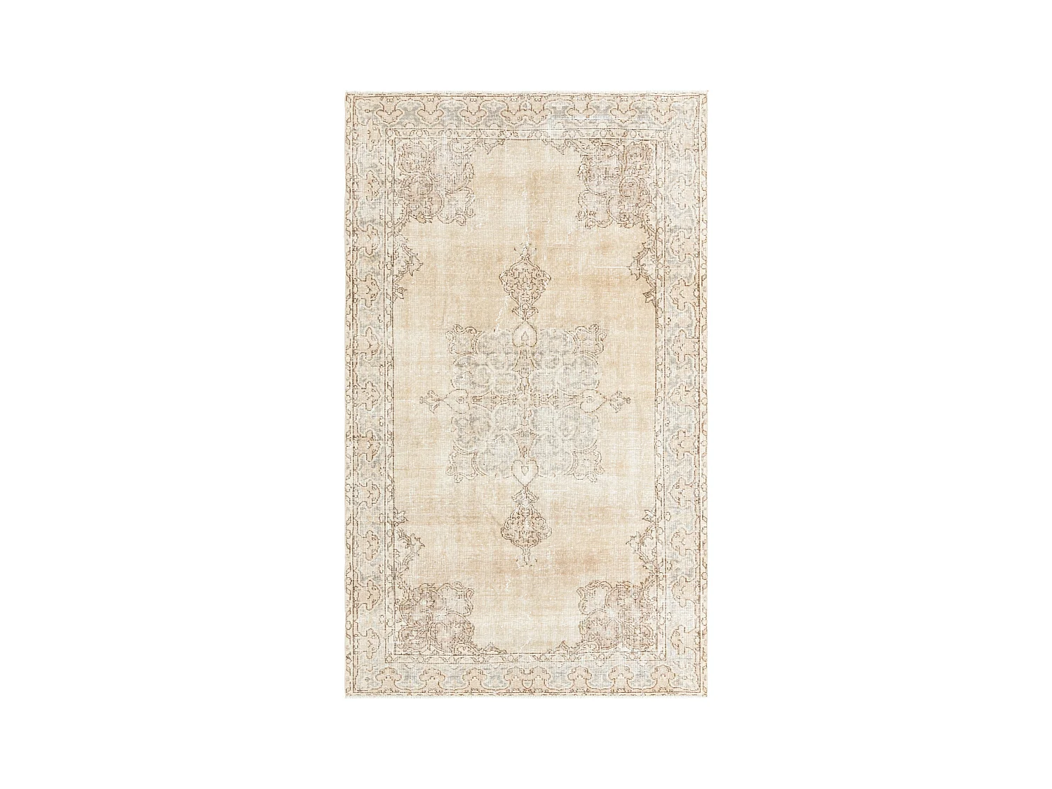Tapis de laine 142x239 brun Ultra Vintage