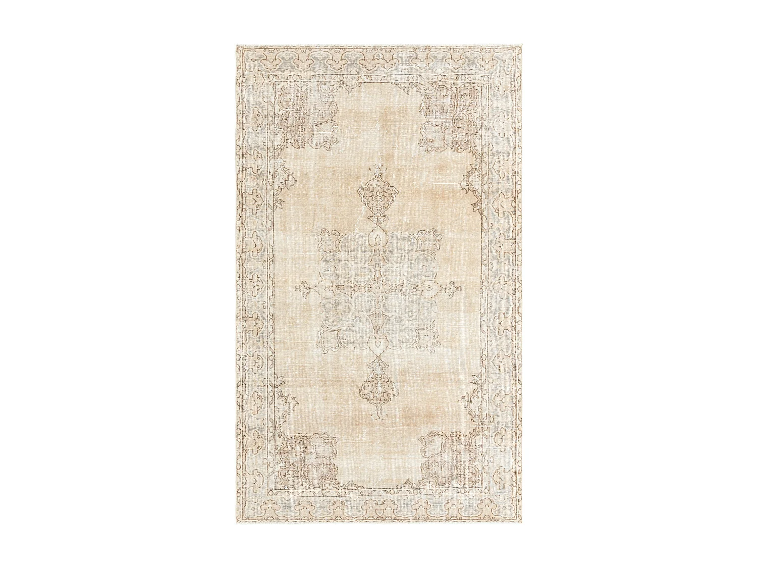 Tapis de laine 142x239 brun Ultra Vintage