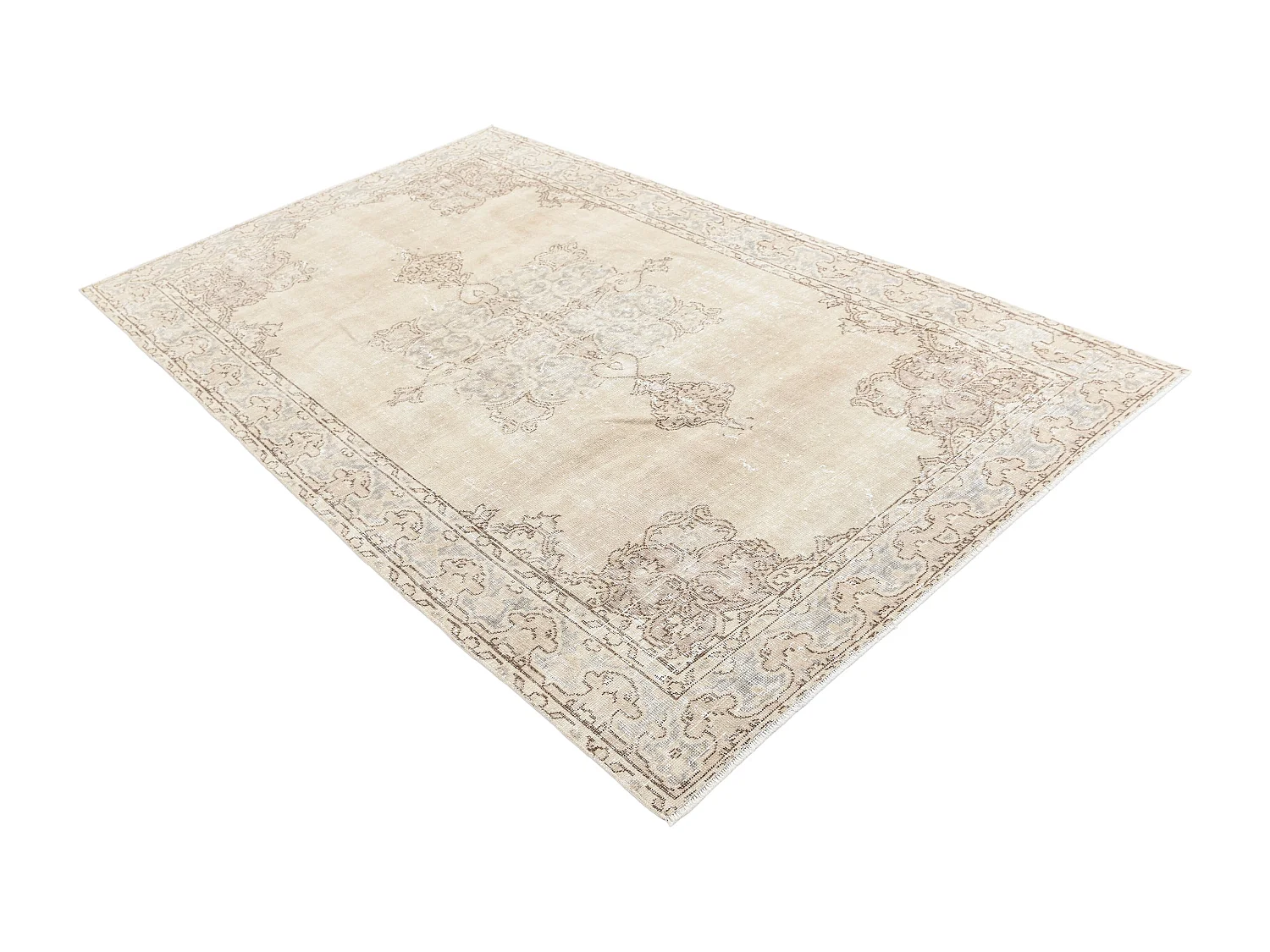 Tapis de laine 142x239 brun Ultra Vintage