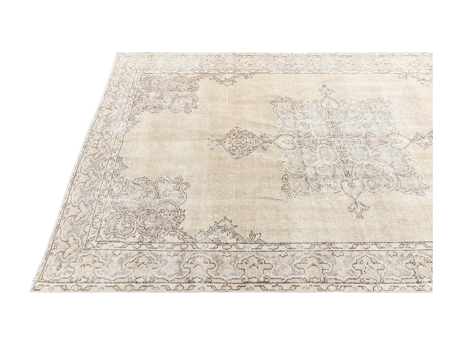 Tapis de laine 142x239 brun Ultra Vintage