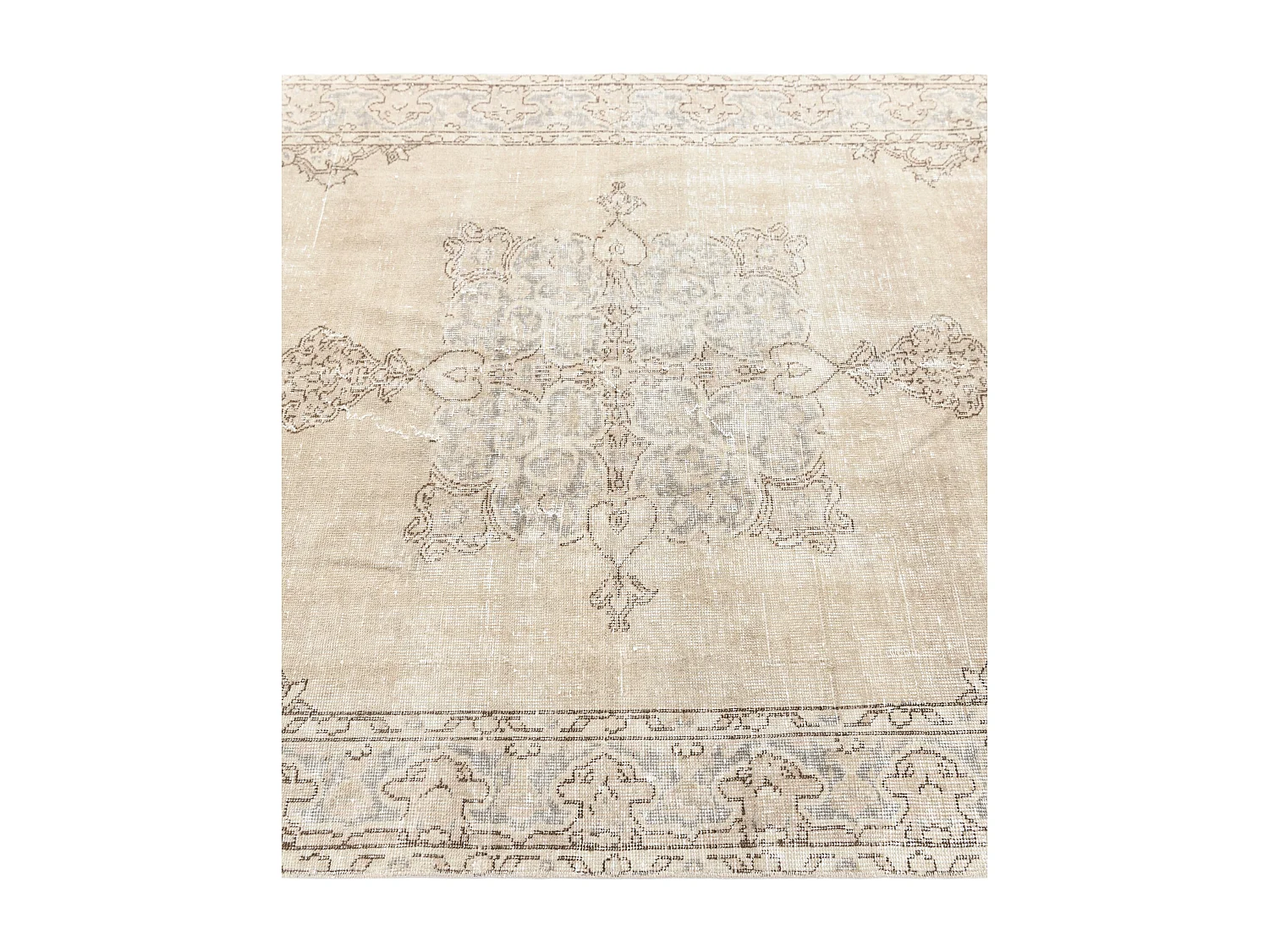 Tapis de laine 142x239 brun Ultra Vintage