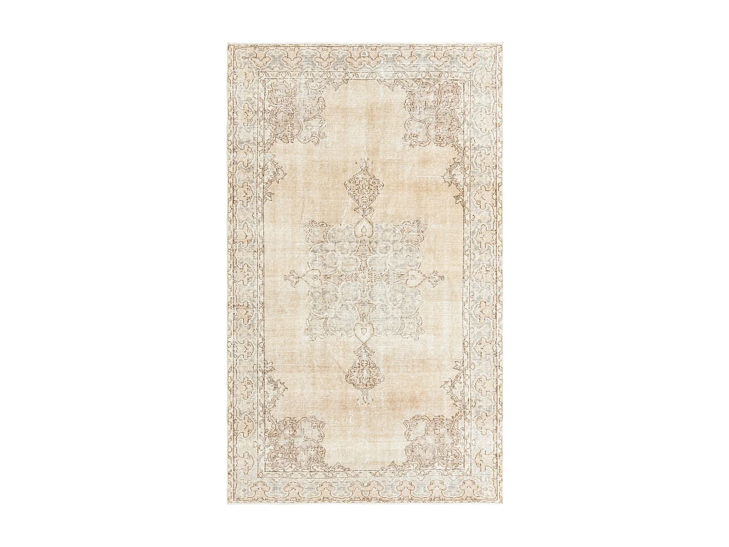 Tapis de laine 142x239 brun Ultra Vintage