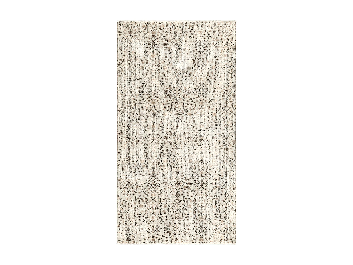 Tappeto in lana 104x201 beige Ultra Vintage
