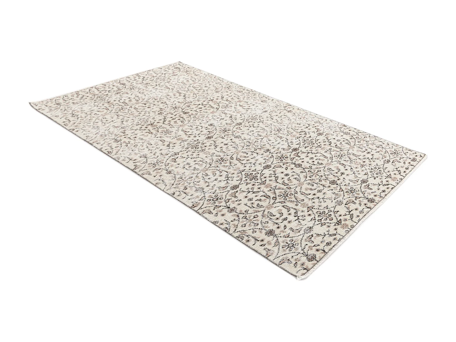 Tappeto in lana 104x201 beige Ultra Vintage