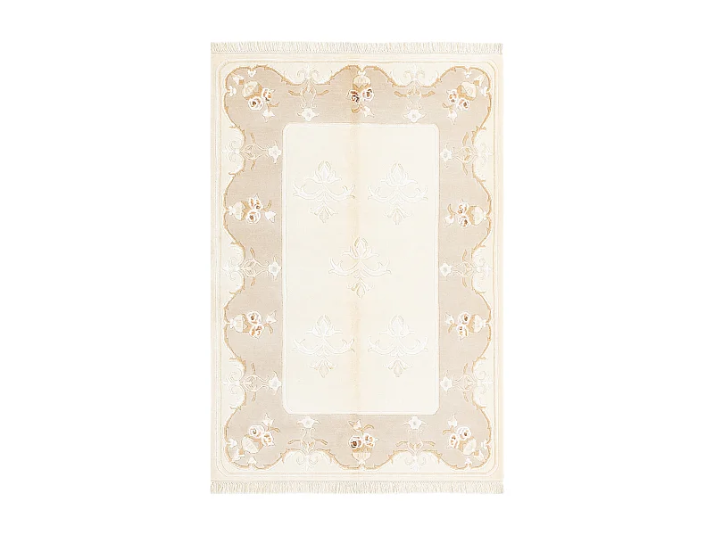 Wollteppich 122x188 Beige Darya