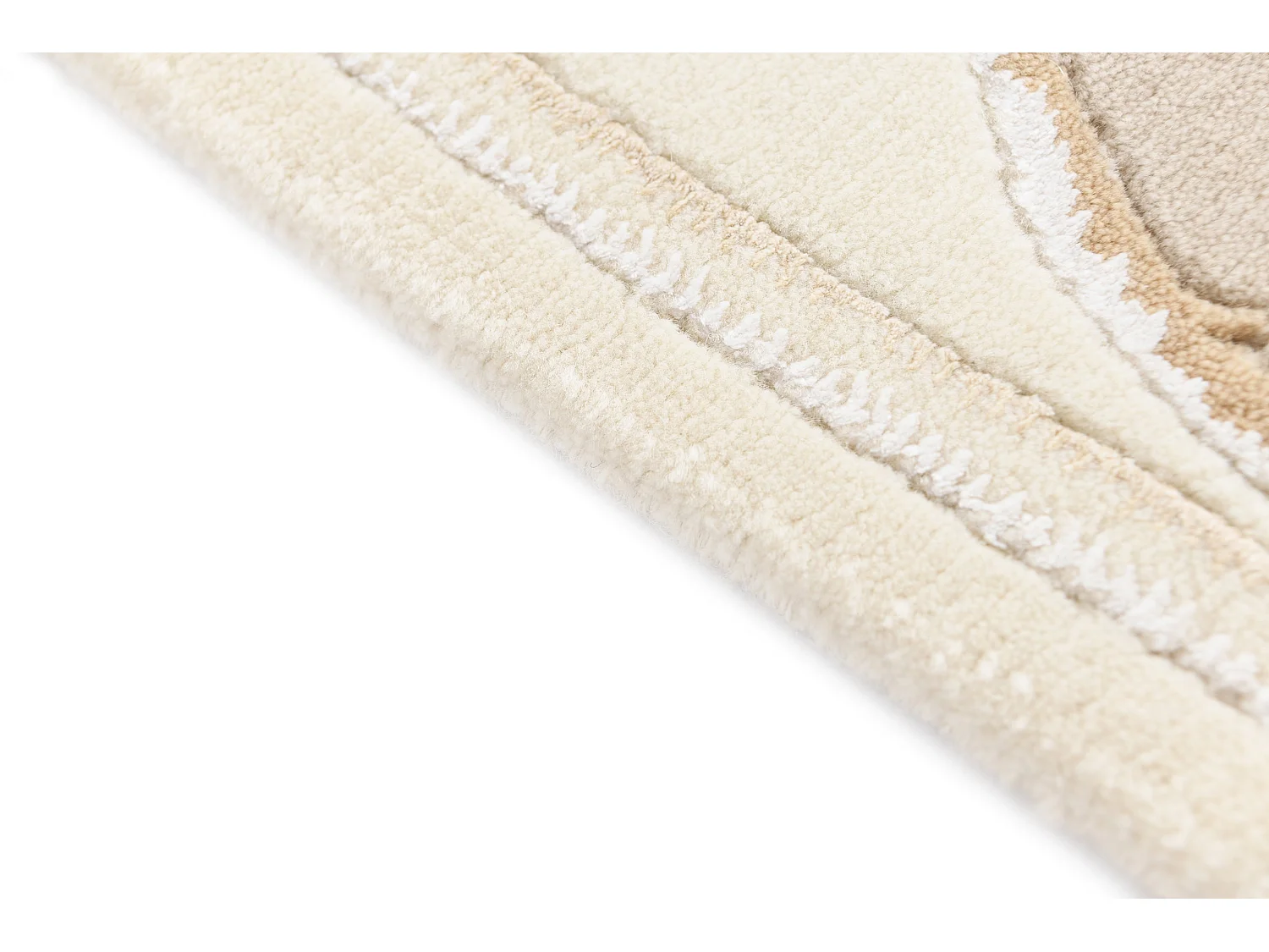 Wollteppich 122x188 Beige Darya