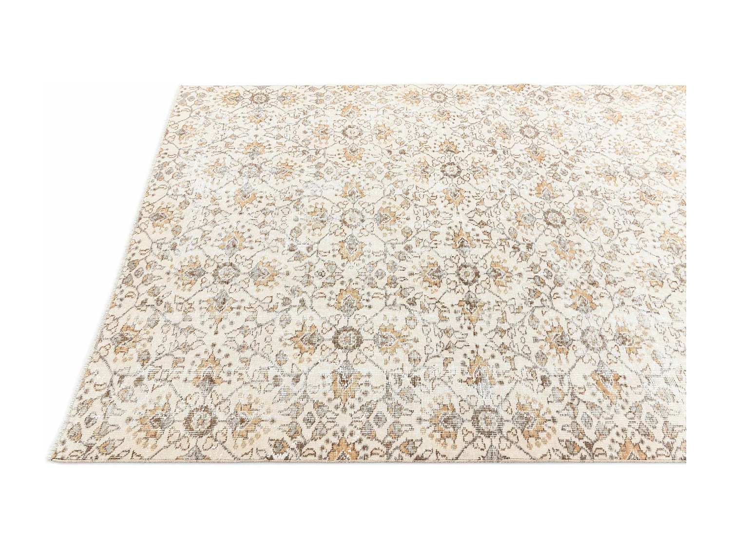 Wollteppich 157x216 Beige Ultra Vintage