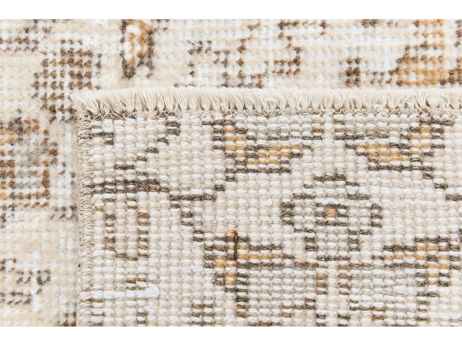 Wollteppich 157x216 Beige Ultra Vintage