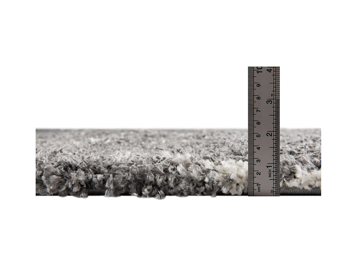 Hoogpolig tapijt 240x240 SteenGrijs Lachen Fence