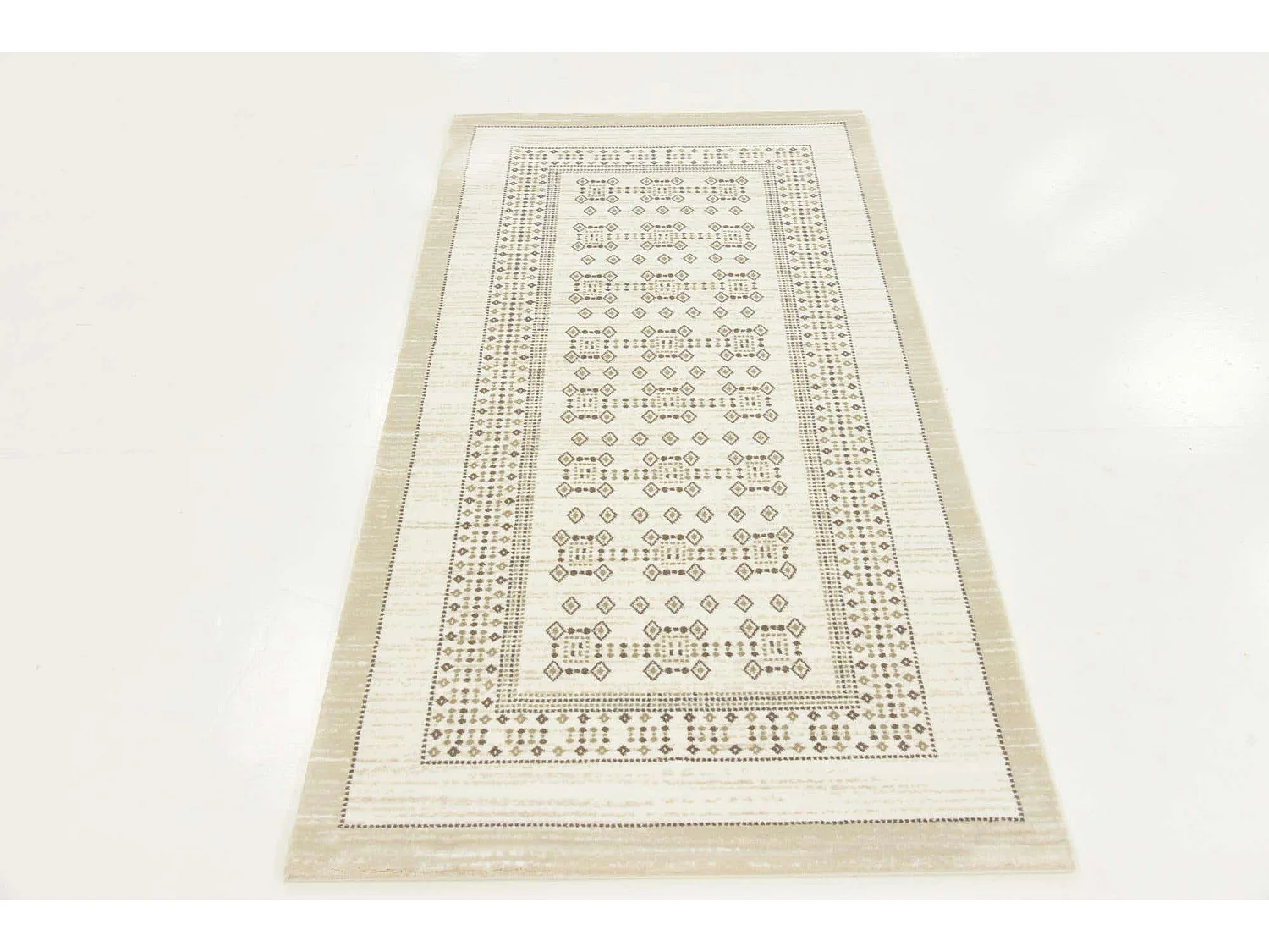 Teppich 79x152 Weiss Copenhagen