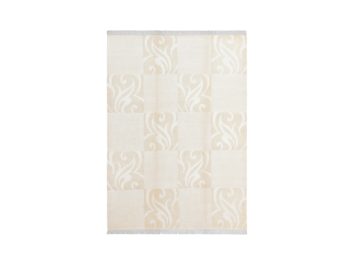 Tapis de laine 175x239 beige Darya