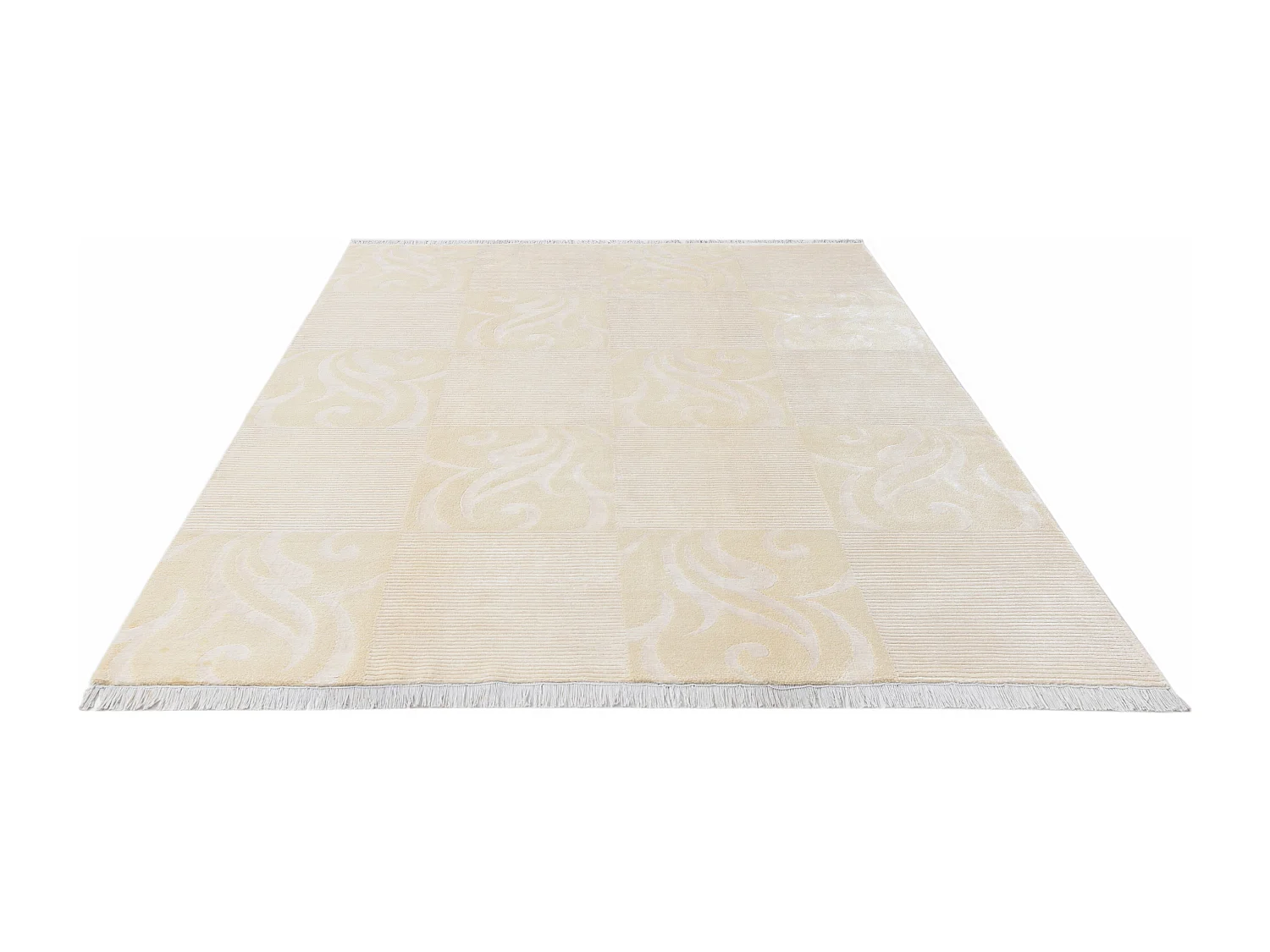 Wollteppich 175x239 Beige Darya