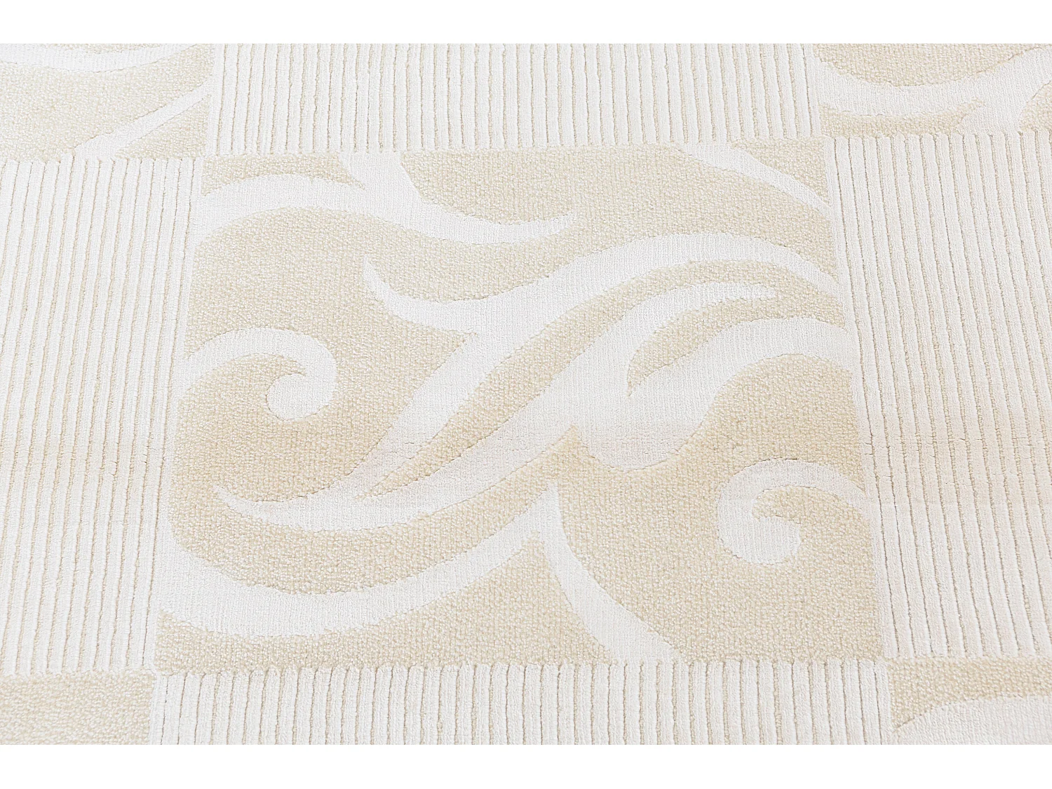 Wollteppich 175x239 Beige Darya