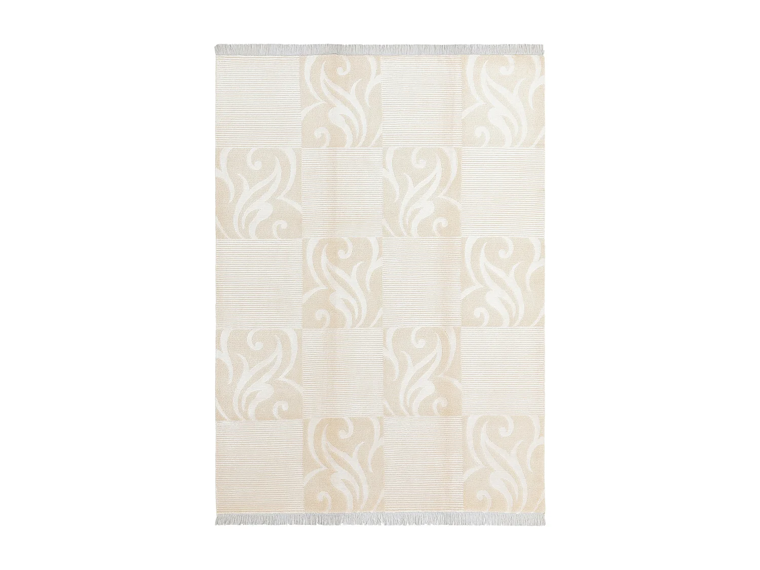 Wollteppich 175x239 Beige Darya