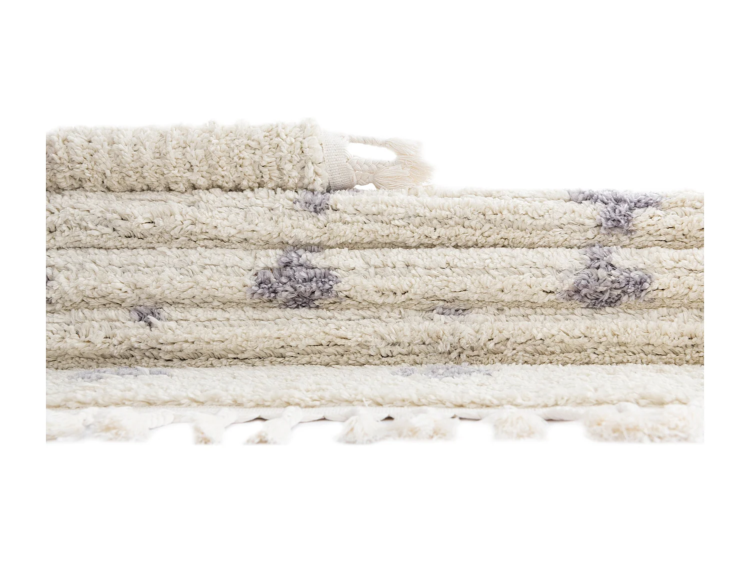 Hochflorteppich 80x305 Beige Frauenfeld Rood