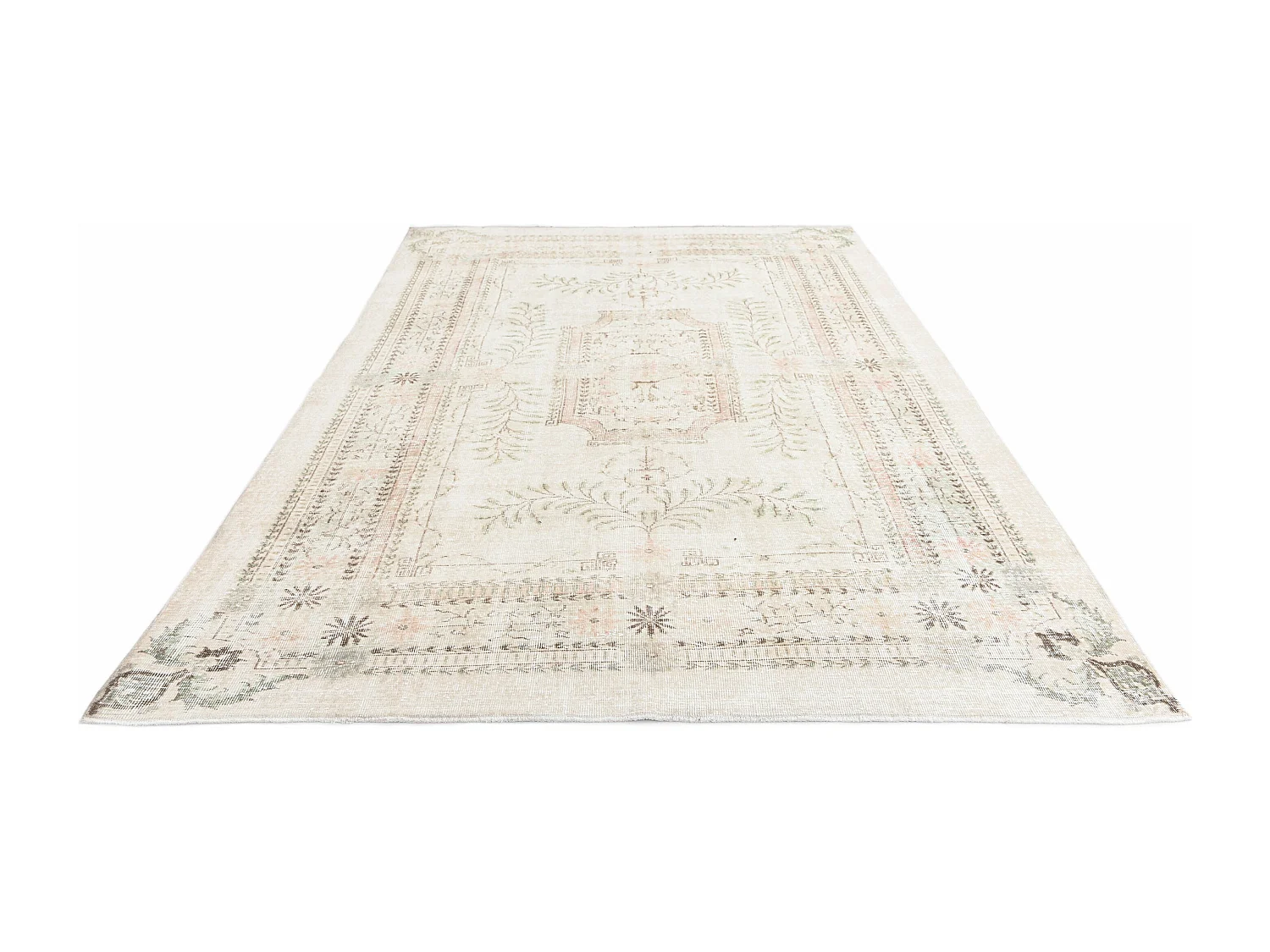 Tapis de laine 218x330 beige Ultra Vintage
